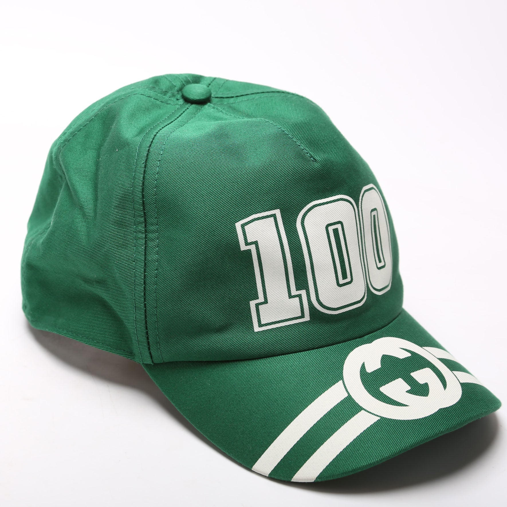 100 Anniversary Baseball Cap Size Medium Green