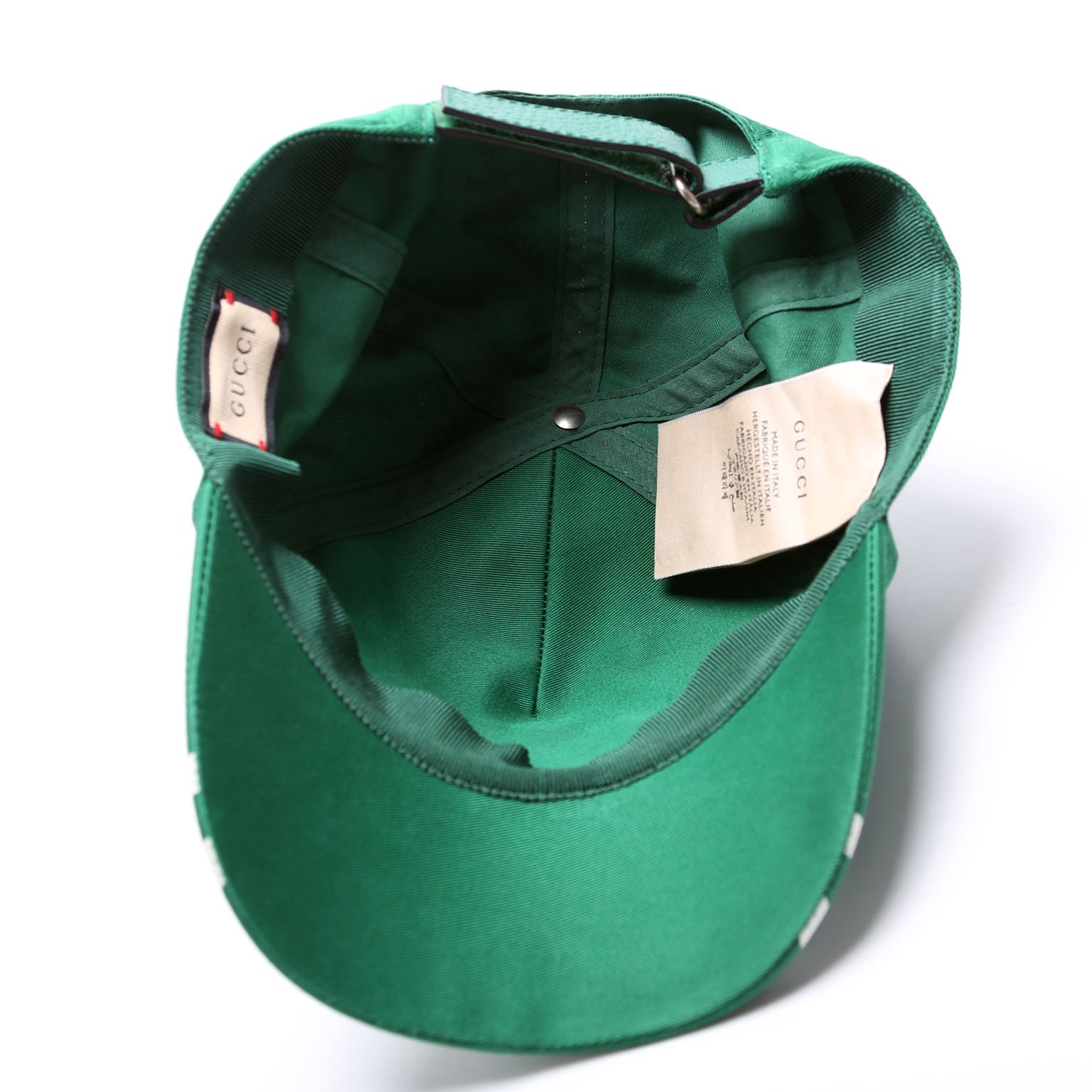 100 Anniversary Baseball Cap Size Medium Green