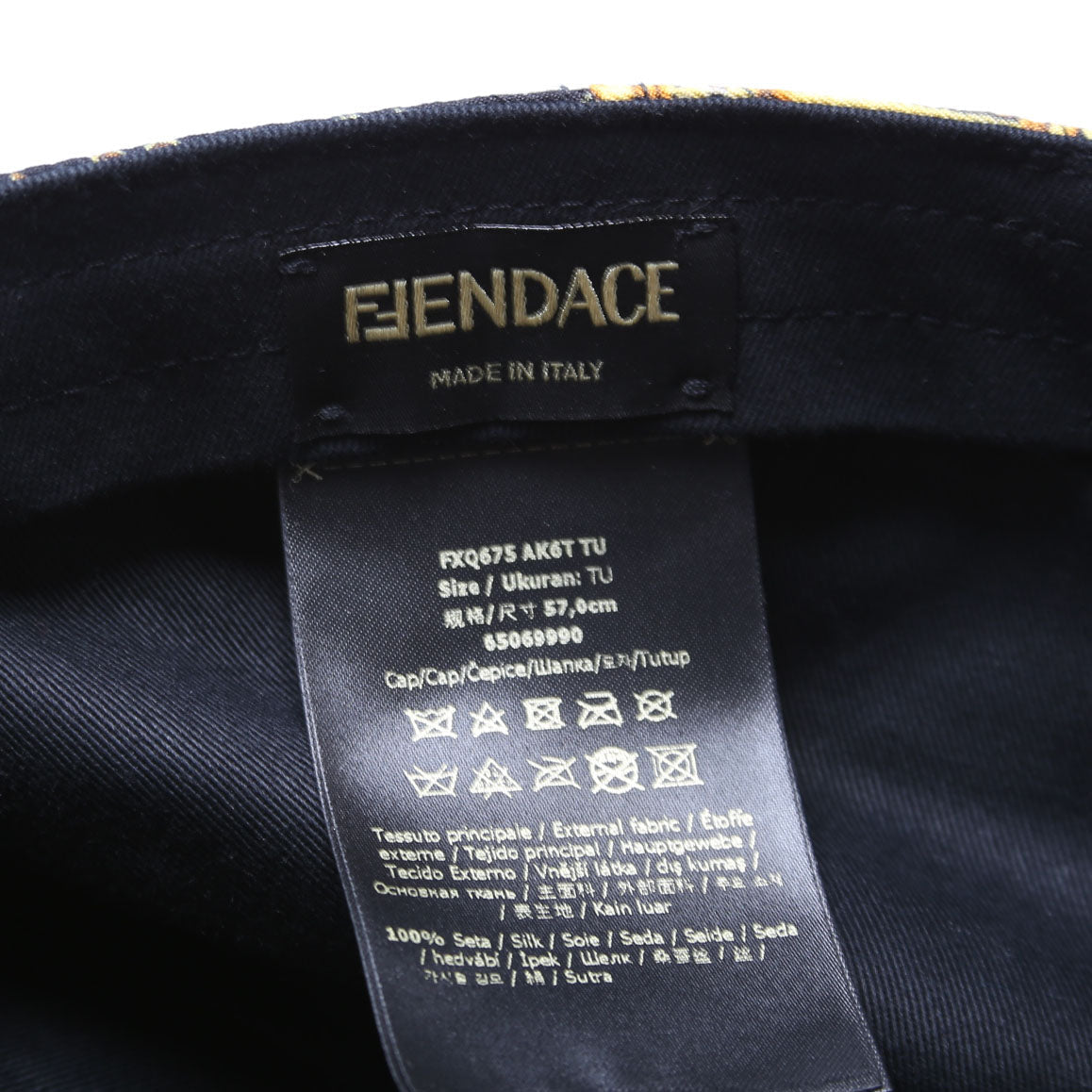 Fendi Fendace Silk Cap
