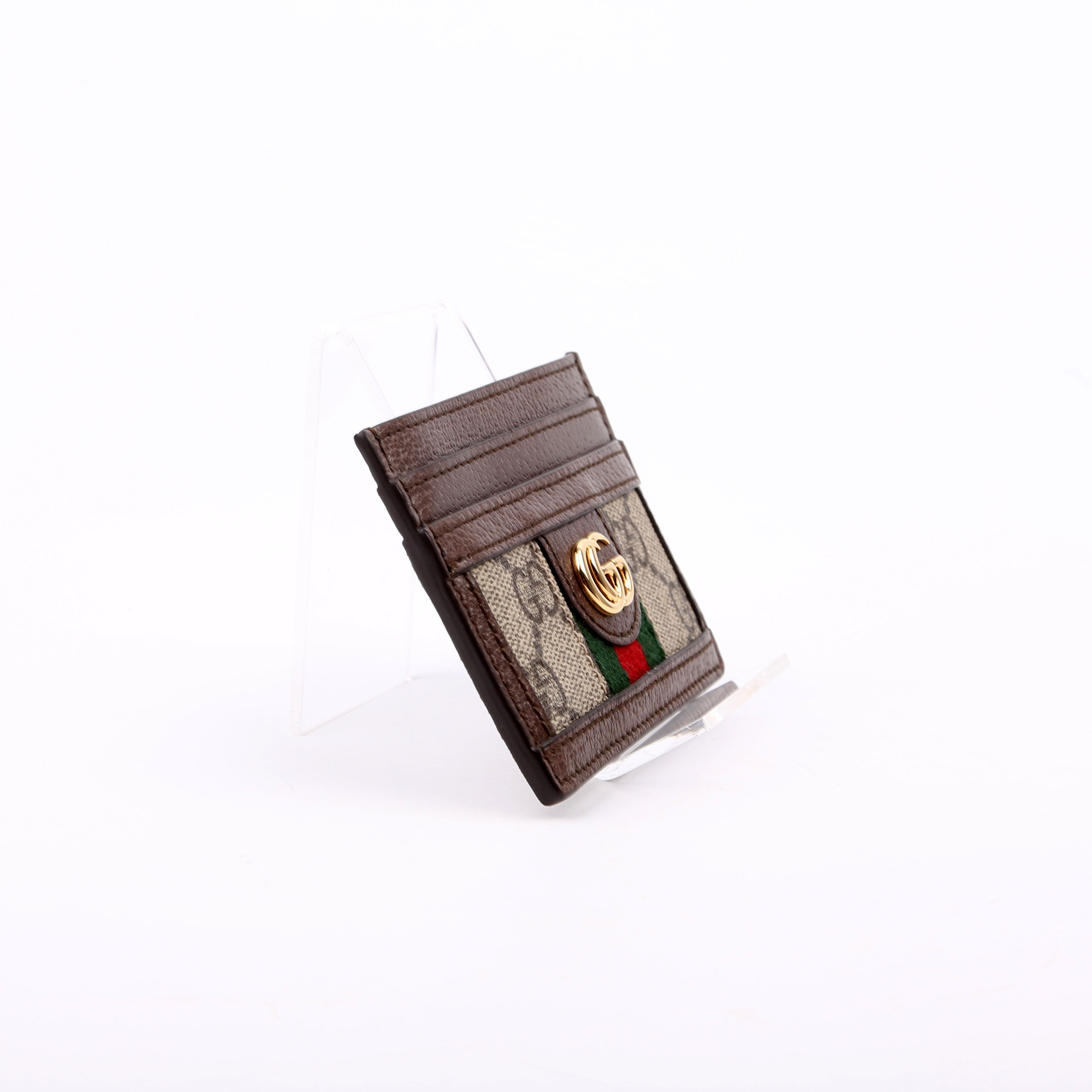 523159 Ophisia GG Card Case Brown