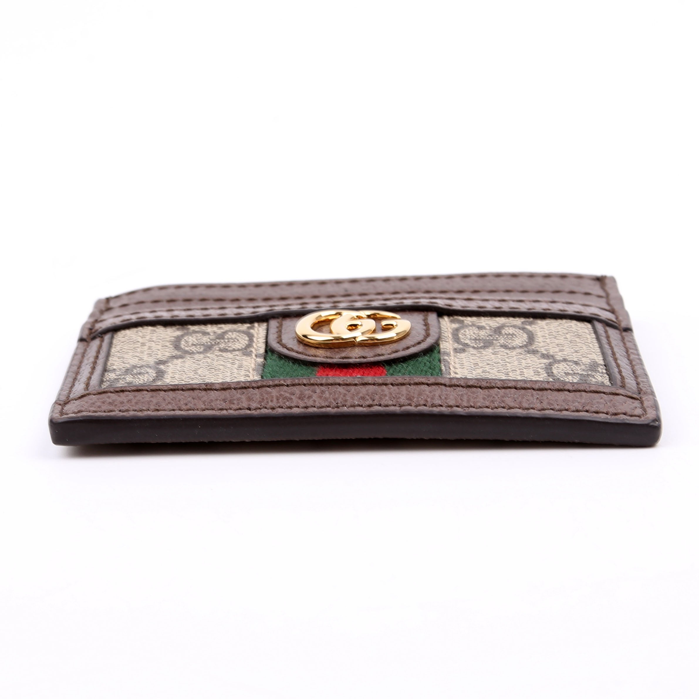 523159 Ophisia GG Card Case Brown