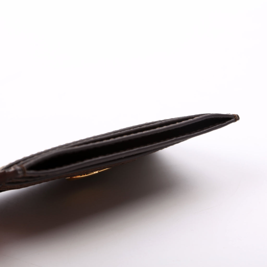 523159 Ophisia GG Card Case Brown