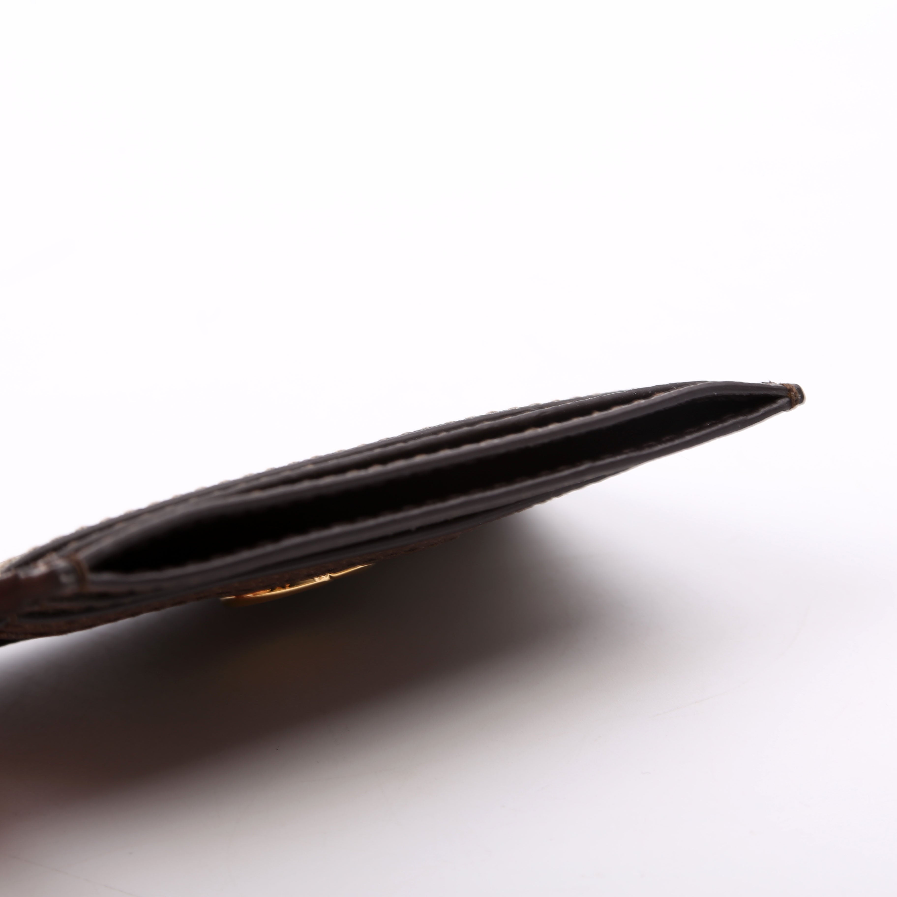 523159 Ophisia GG Card Case Brown