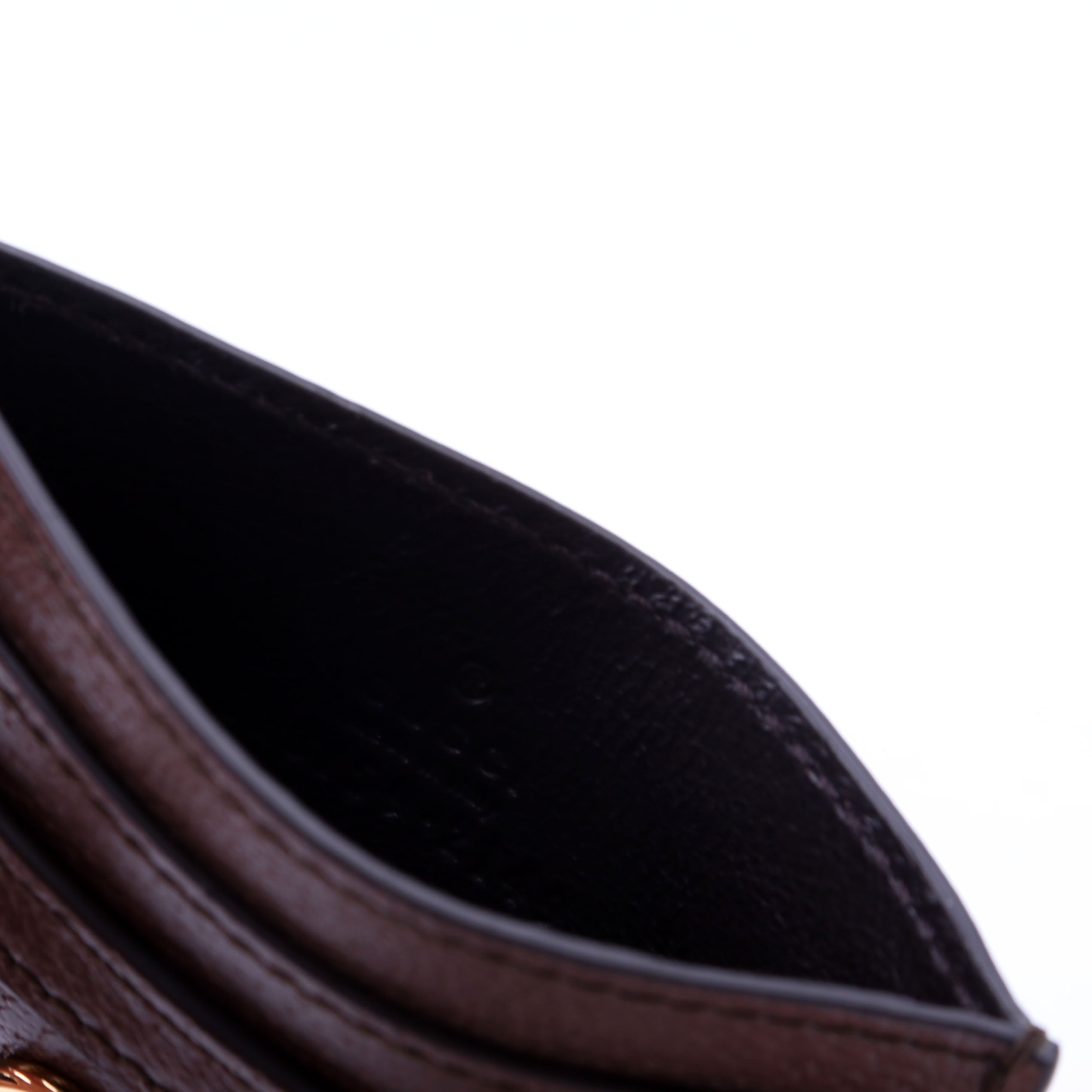 523159 Ophisia GG Card Case Brown