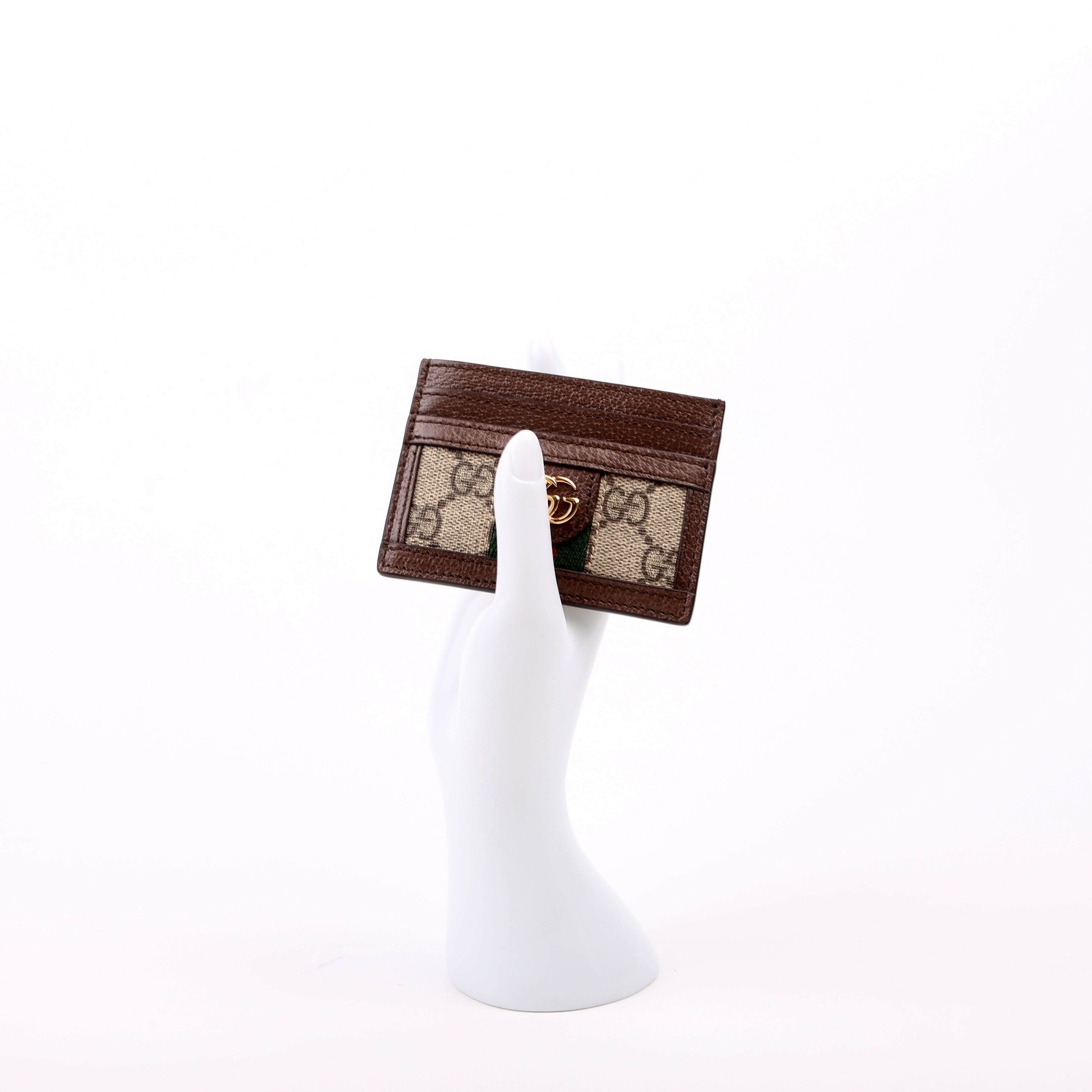 523159 Ophisia GG Card Case Brown