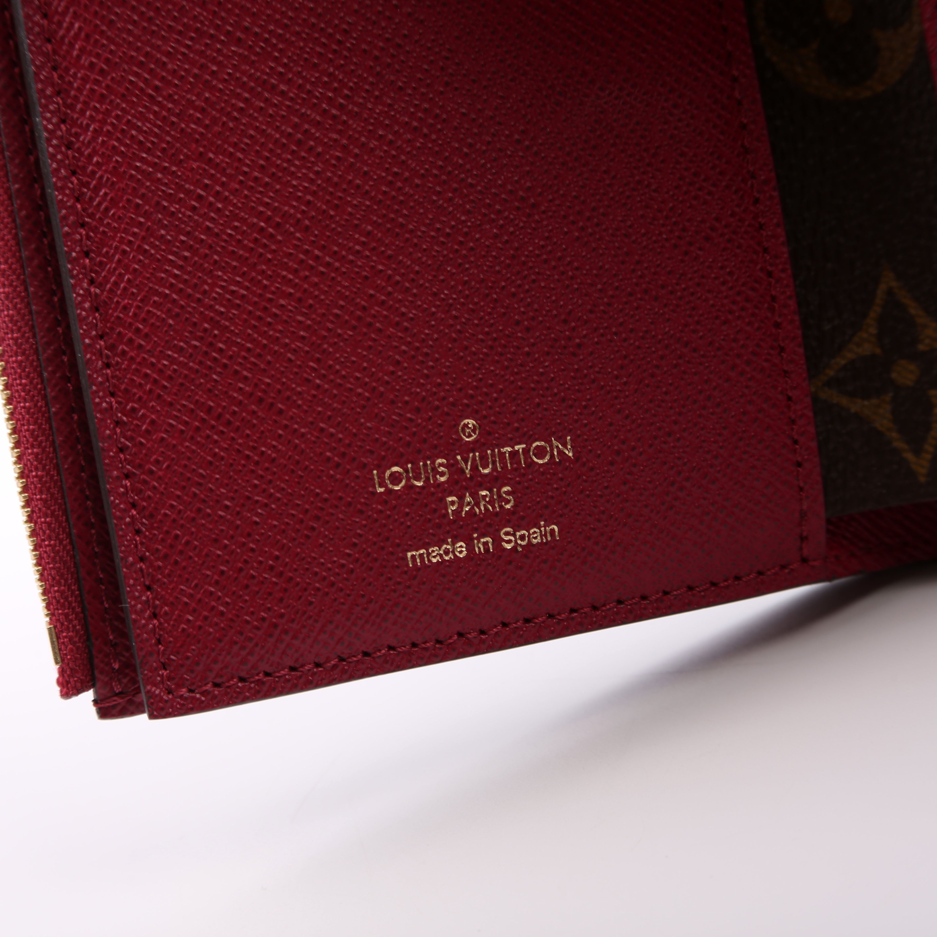 Ariane Wallet Monogram Berry