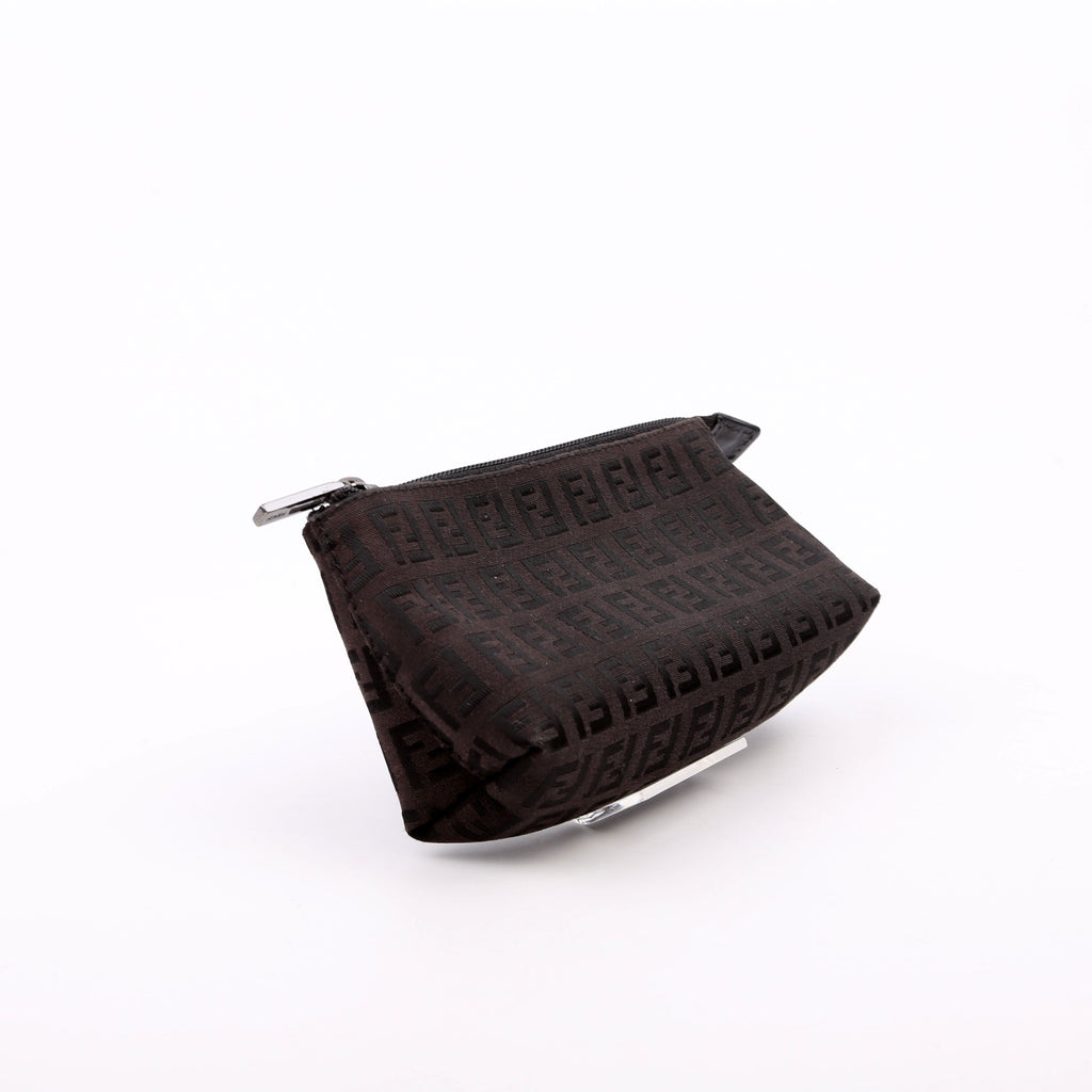 Zucca Small Cosmetic Bag Brown