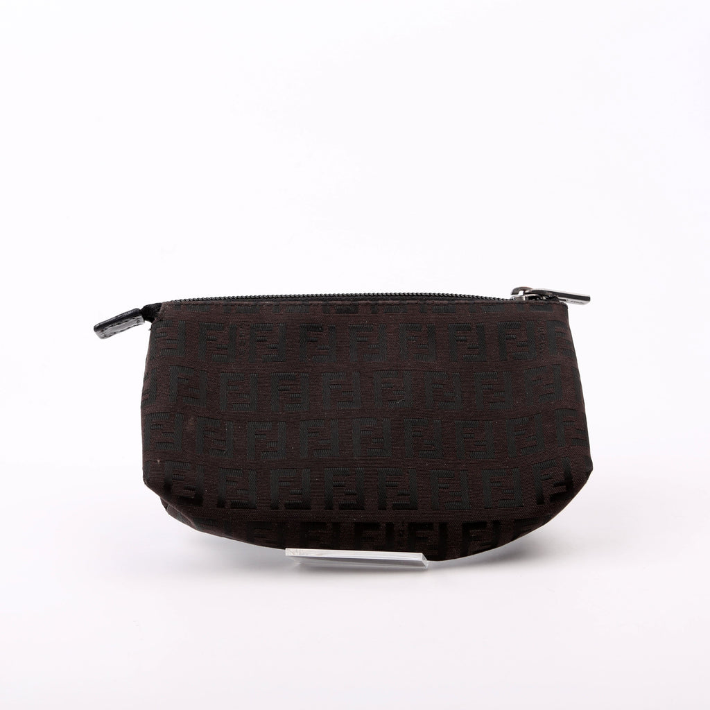 Zucca Small Cosmetic Bag Brown