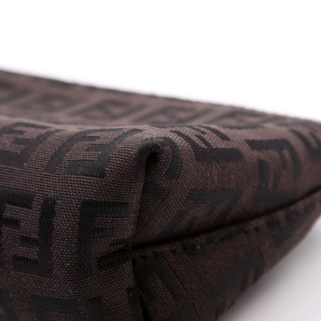 Zucca Small Cosmetic Bag Brown