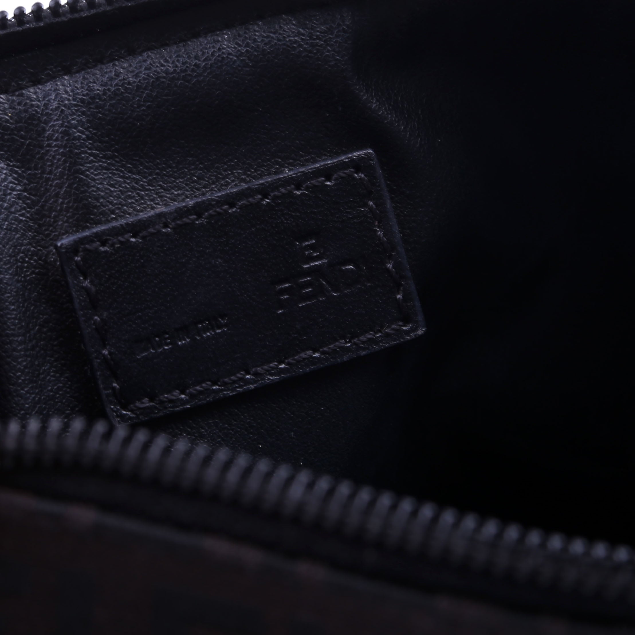 Zucca Small Cosmetic Bag Brown