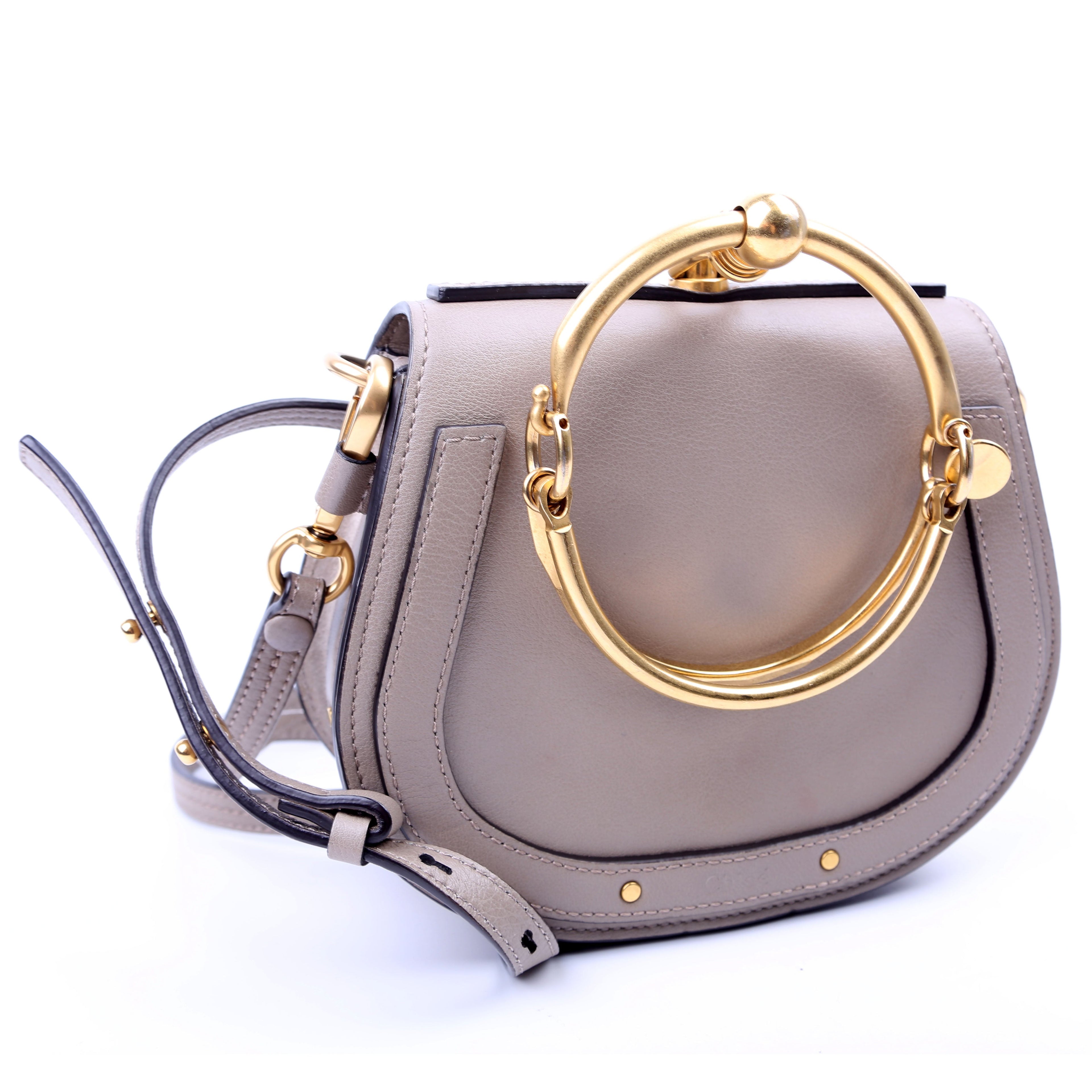 Nile Bracelet Bag Small Taupe
