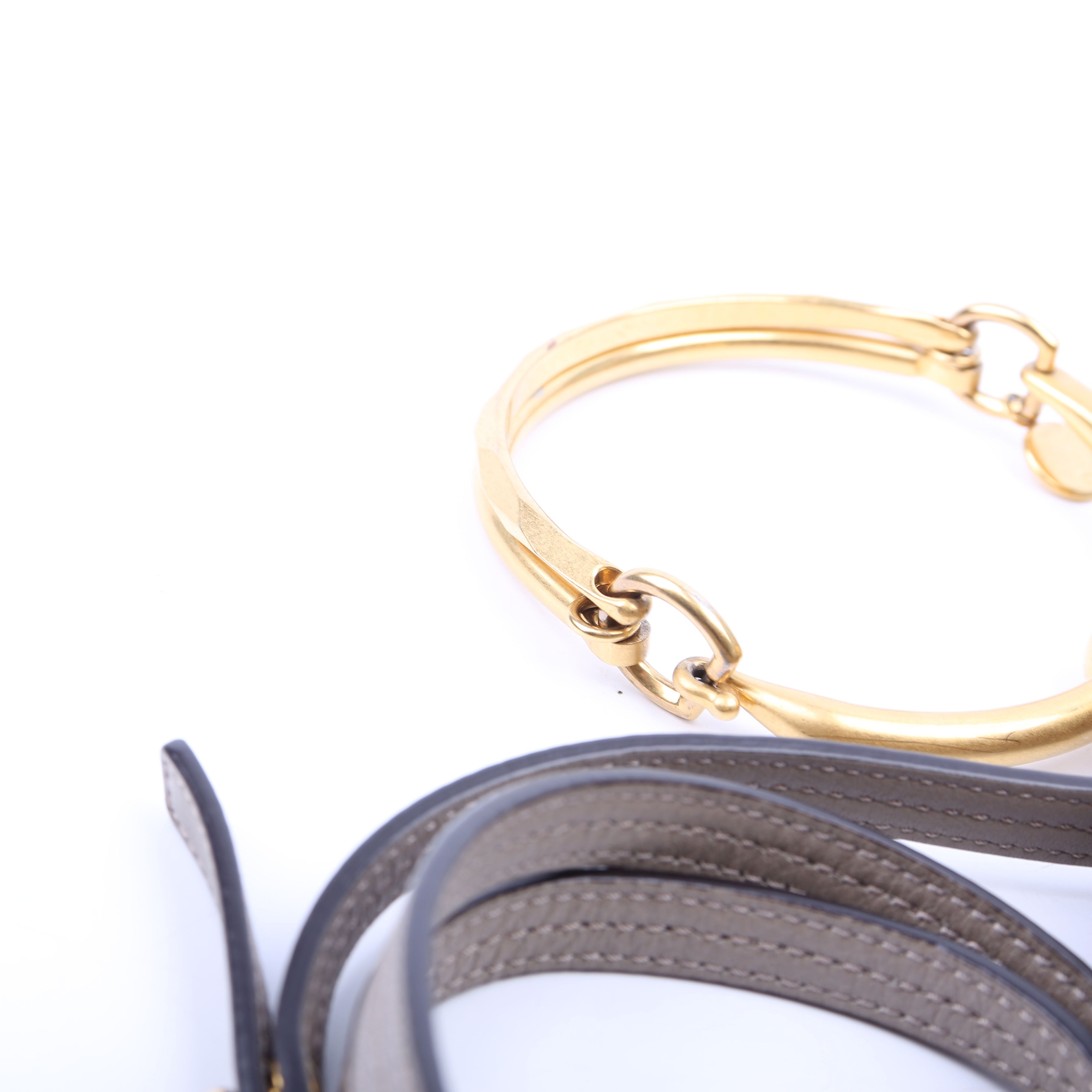 Nile Bracelet Bag Small Taupe