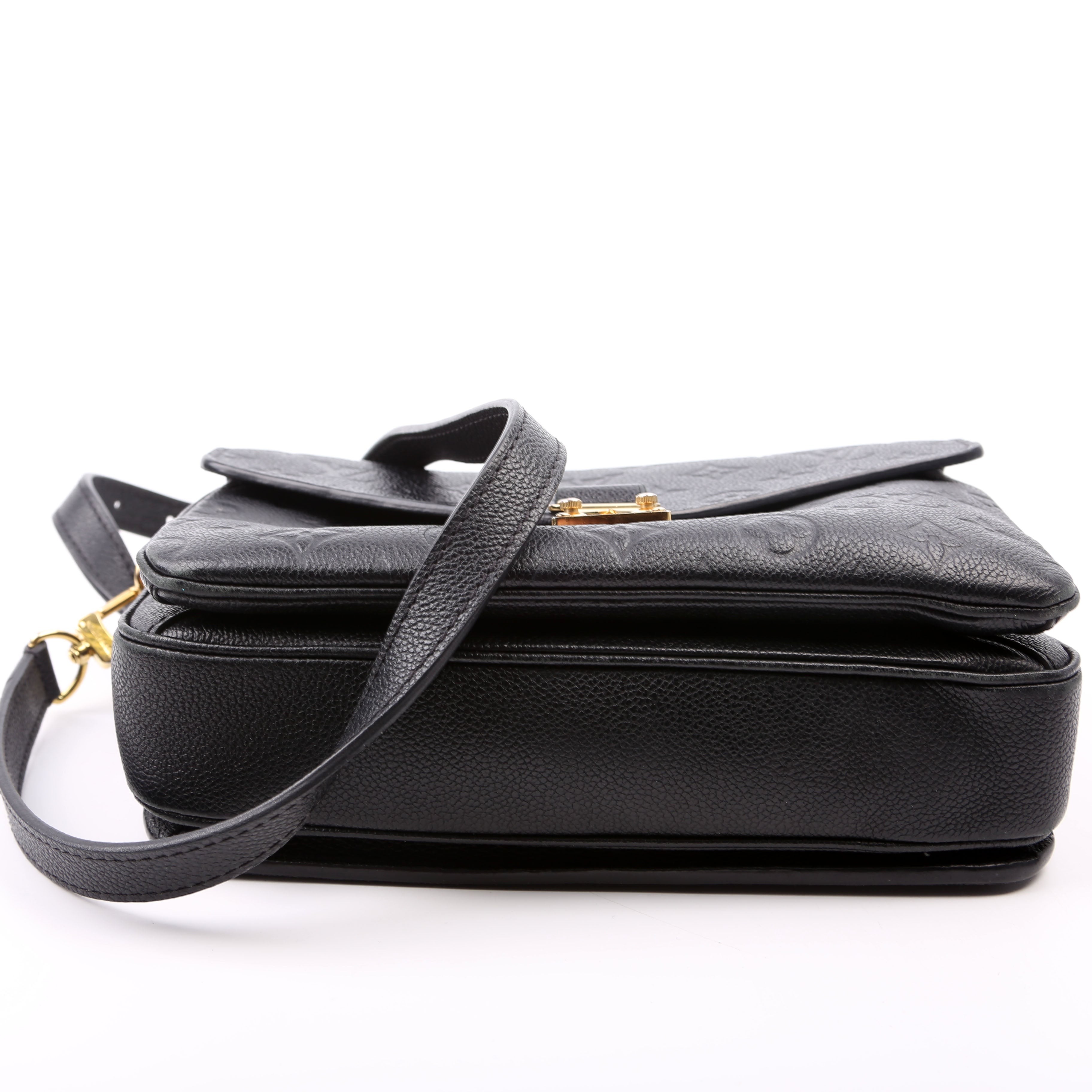 Pochette Metis Empreinte Black