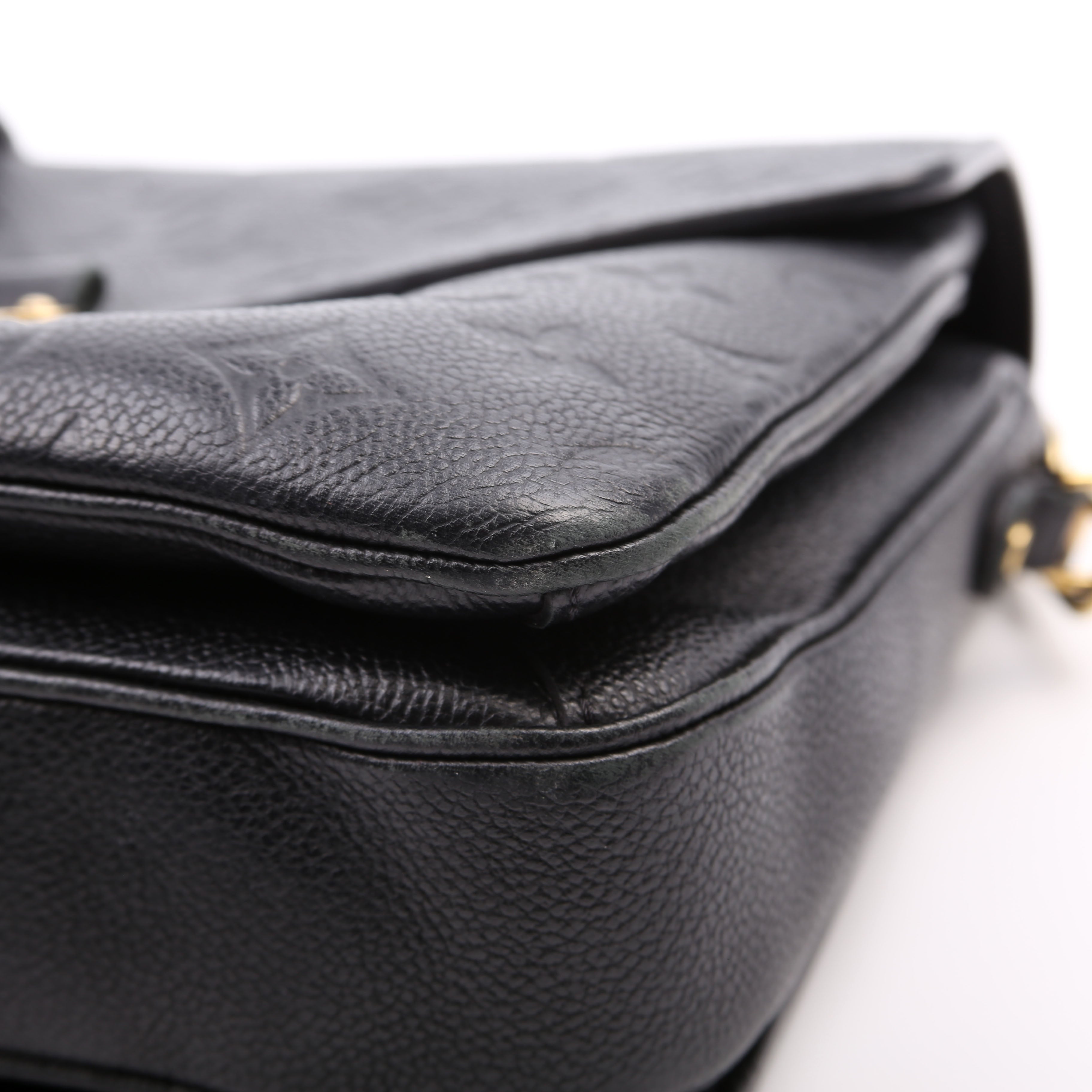 Pochette Metis Empreinte Black