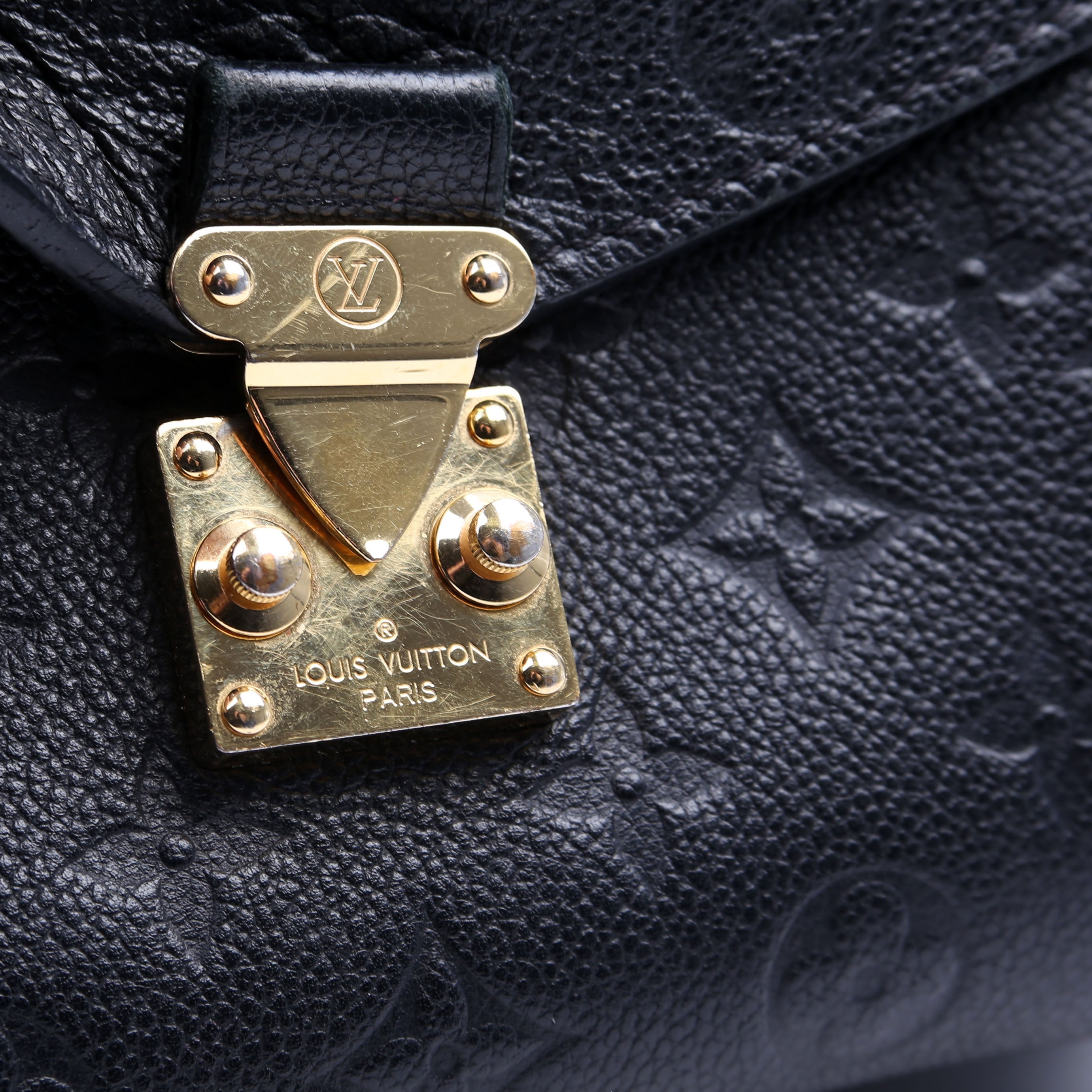 Pochette Metis Empreinte Black