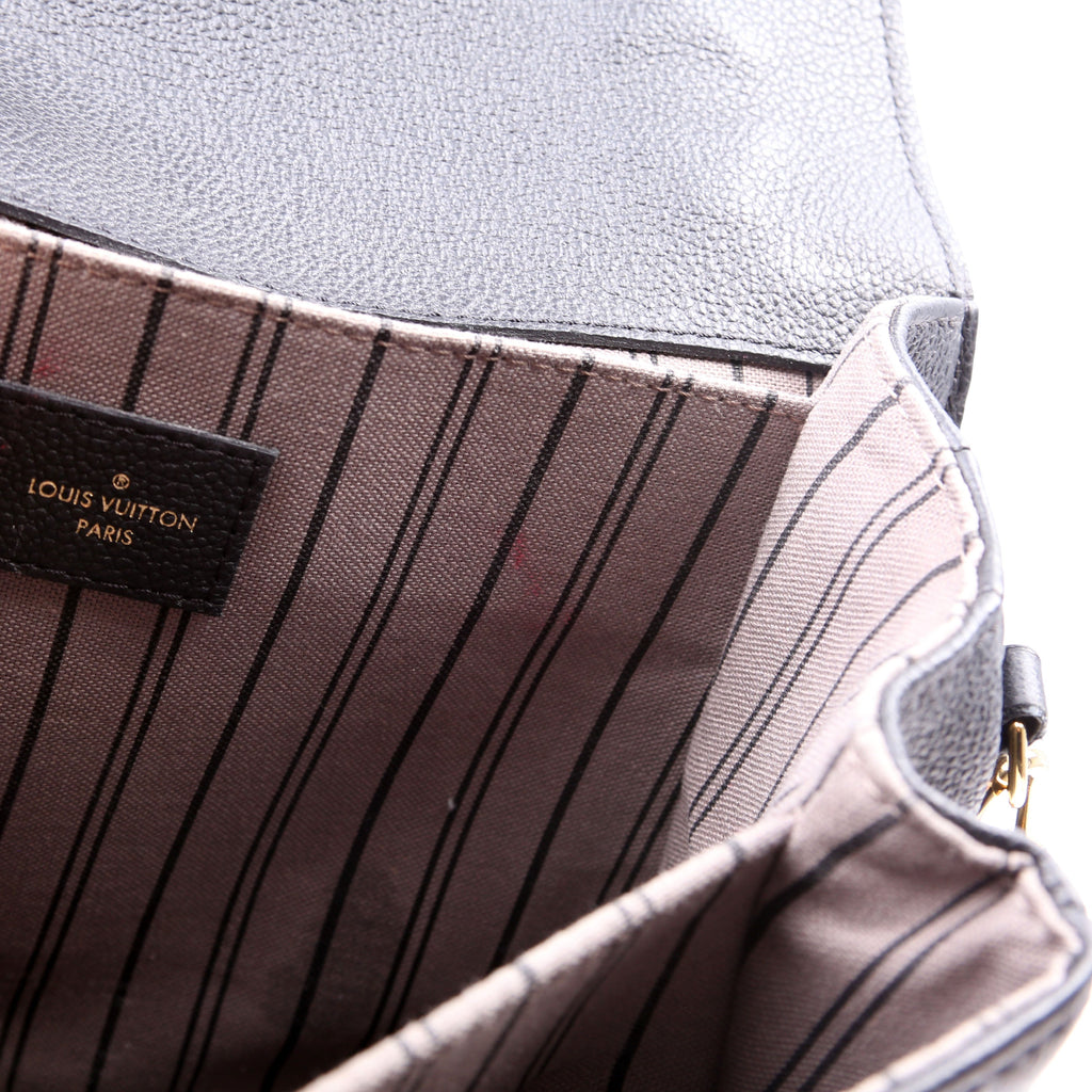 Pochette Metis Empreinte Black