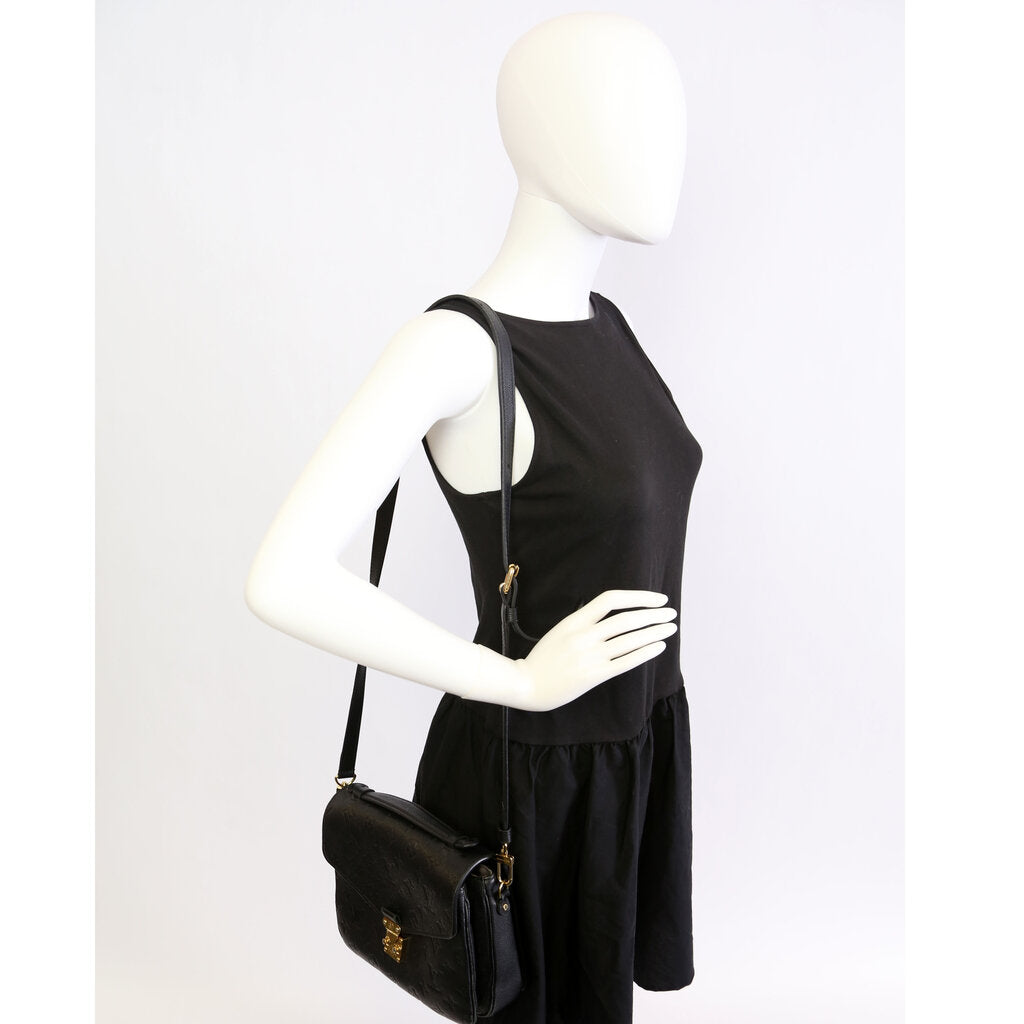 Pochette Metis Empreinte Black