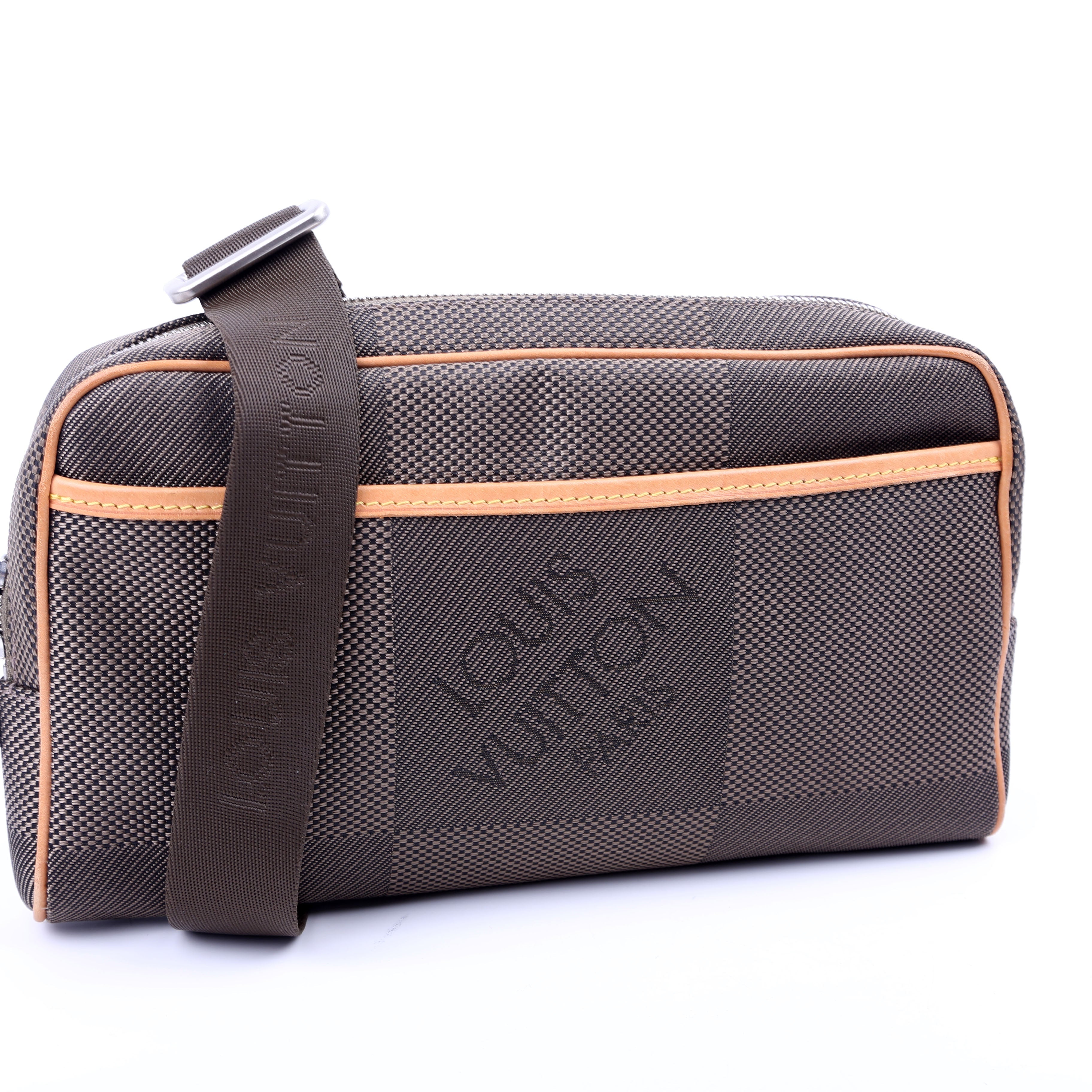 Acrobat Waist Bag Damier Geant Green