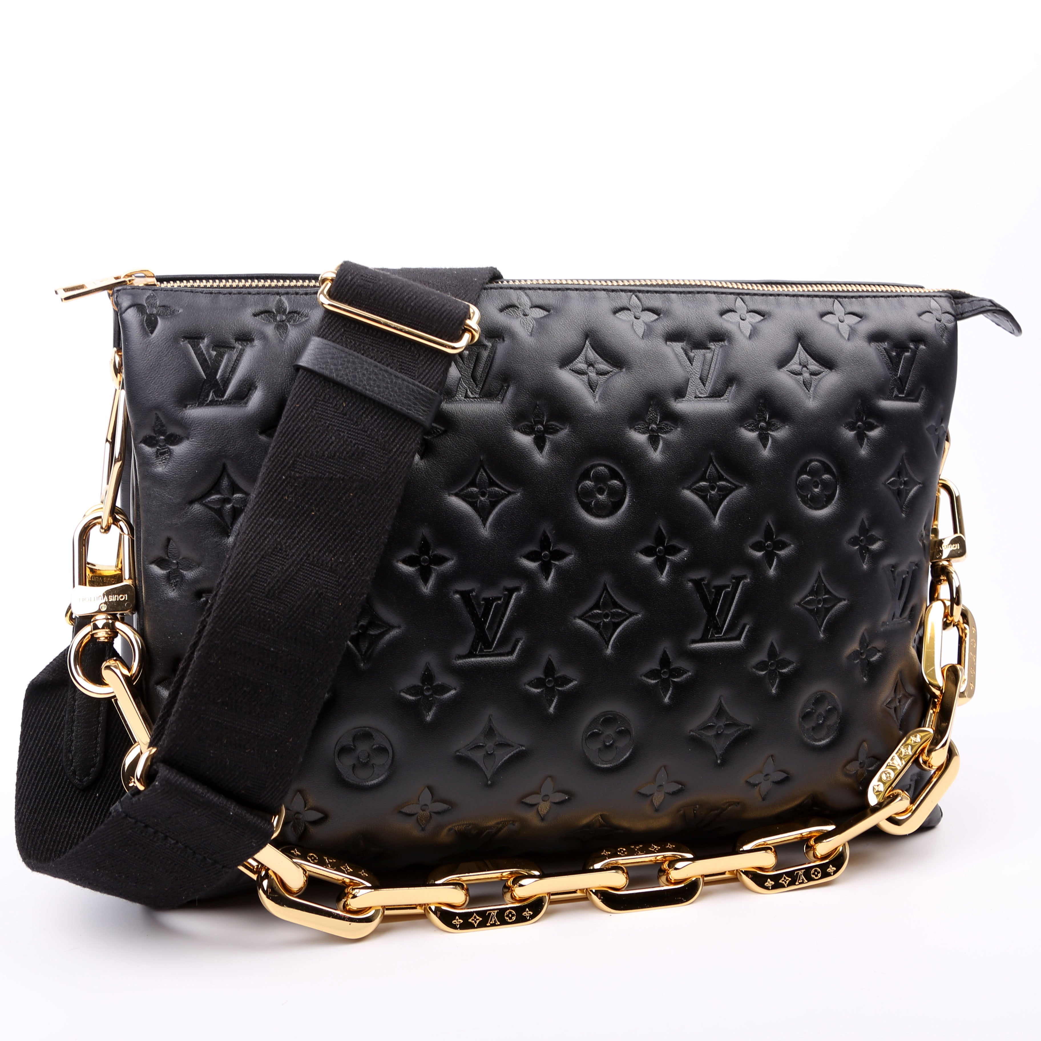 Coussin MM NV Lambskin Black