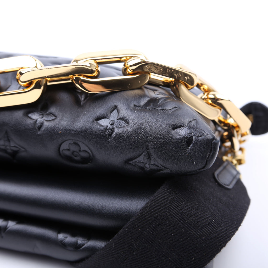 Coussin MM NV Lambskin Black