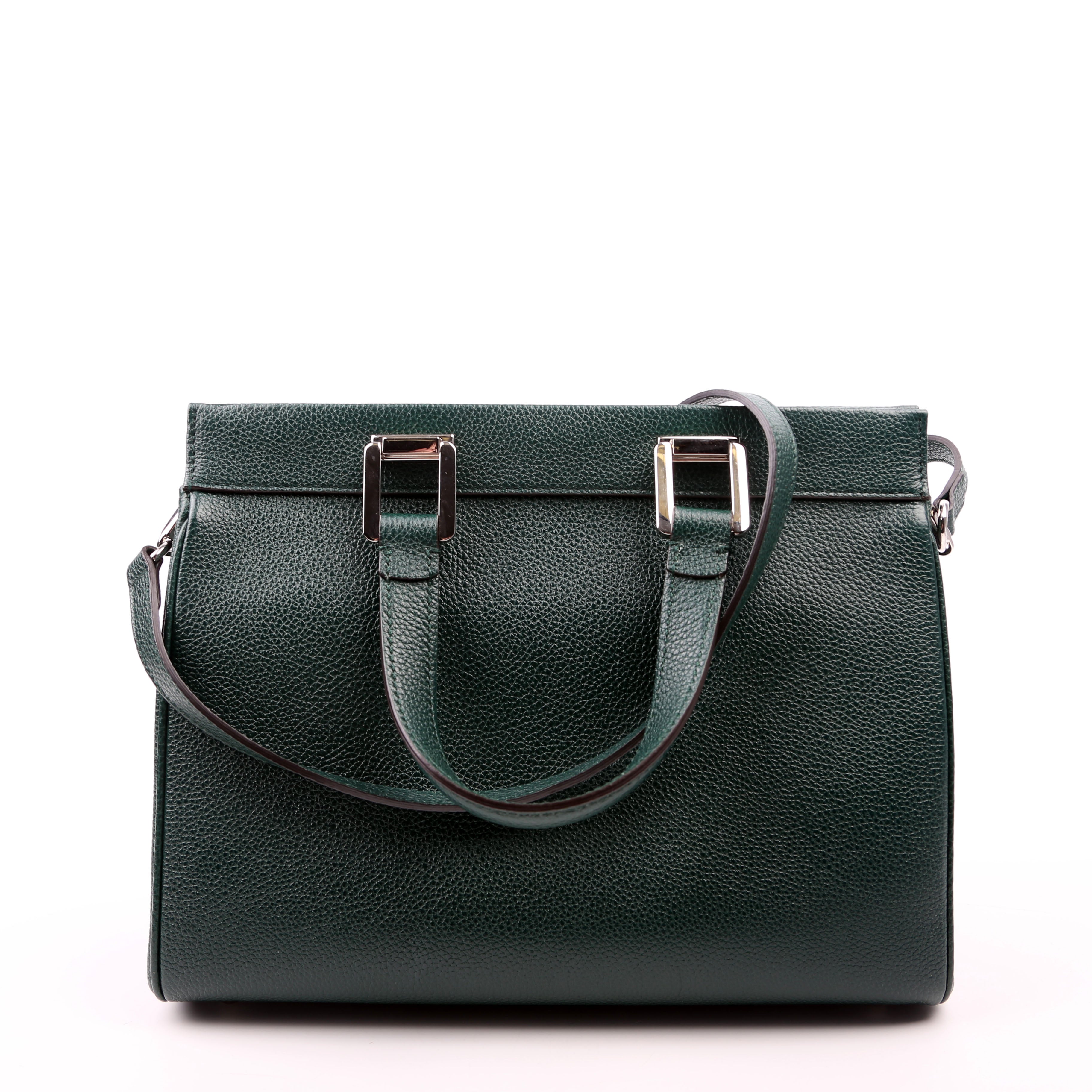 569712 Zumi Top Handle Small Green