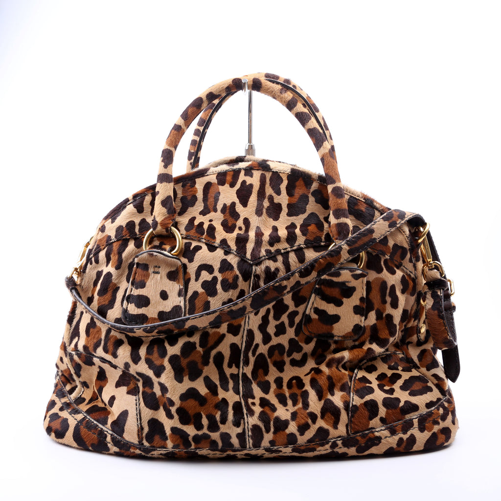 Cavallino Pony Hair Bowler 2Way Bag
