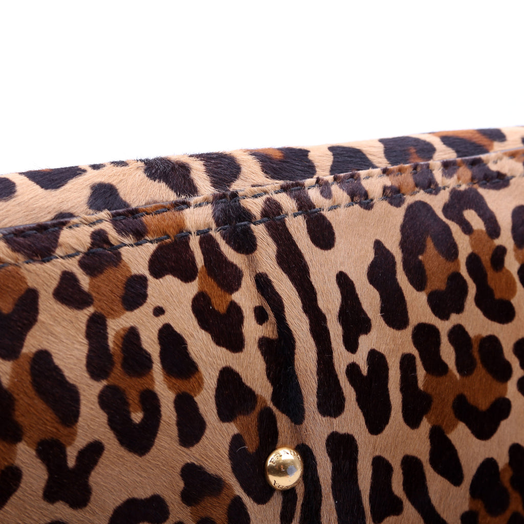 Cavallino Pony Hair Bowler 2Way Bag