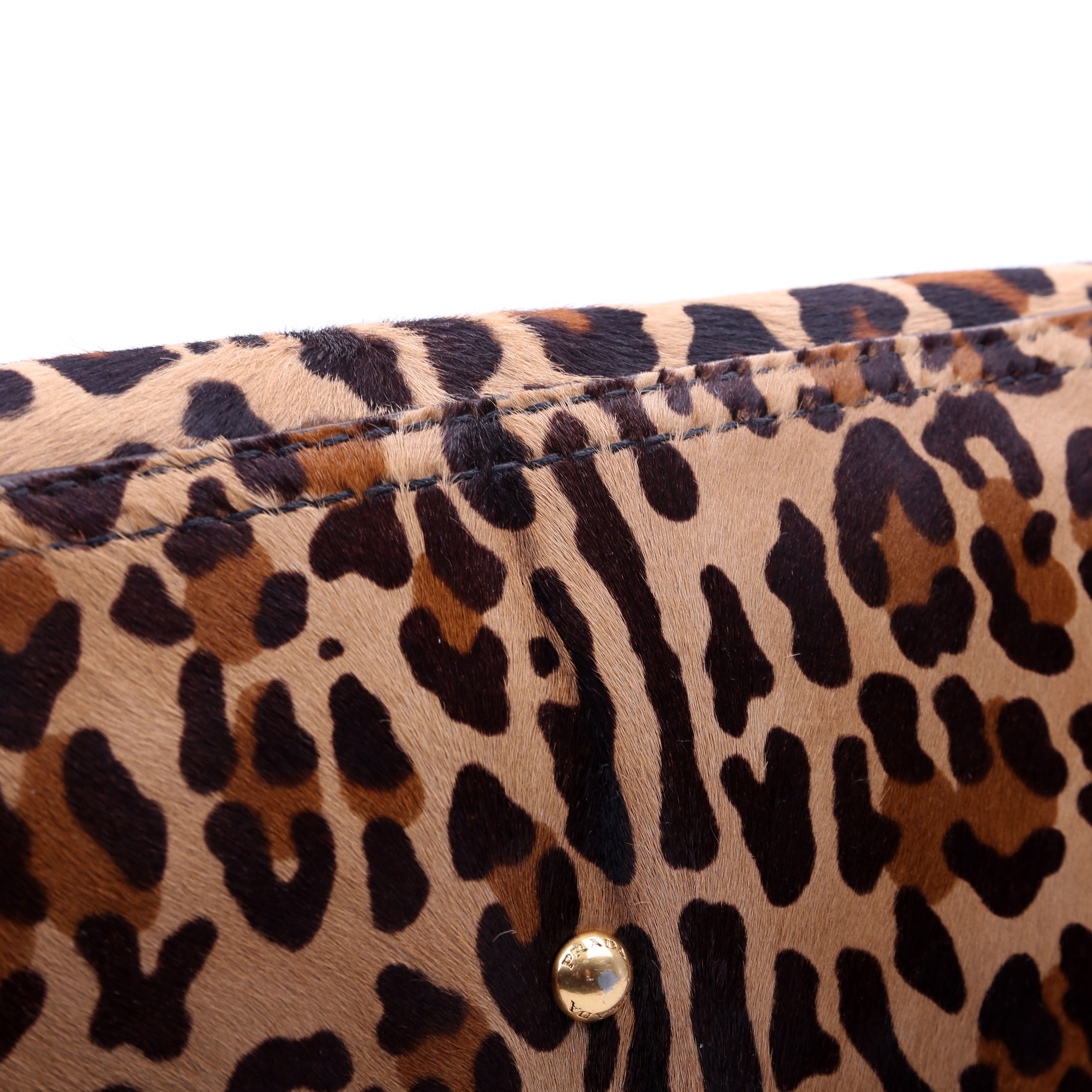 Cavallino Pony Hair Bowler 2Way Bag