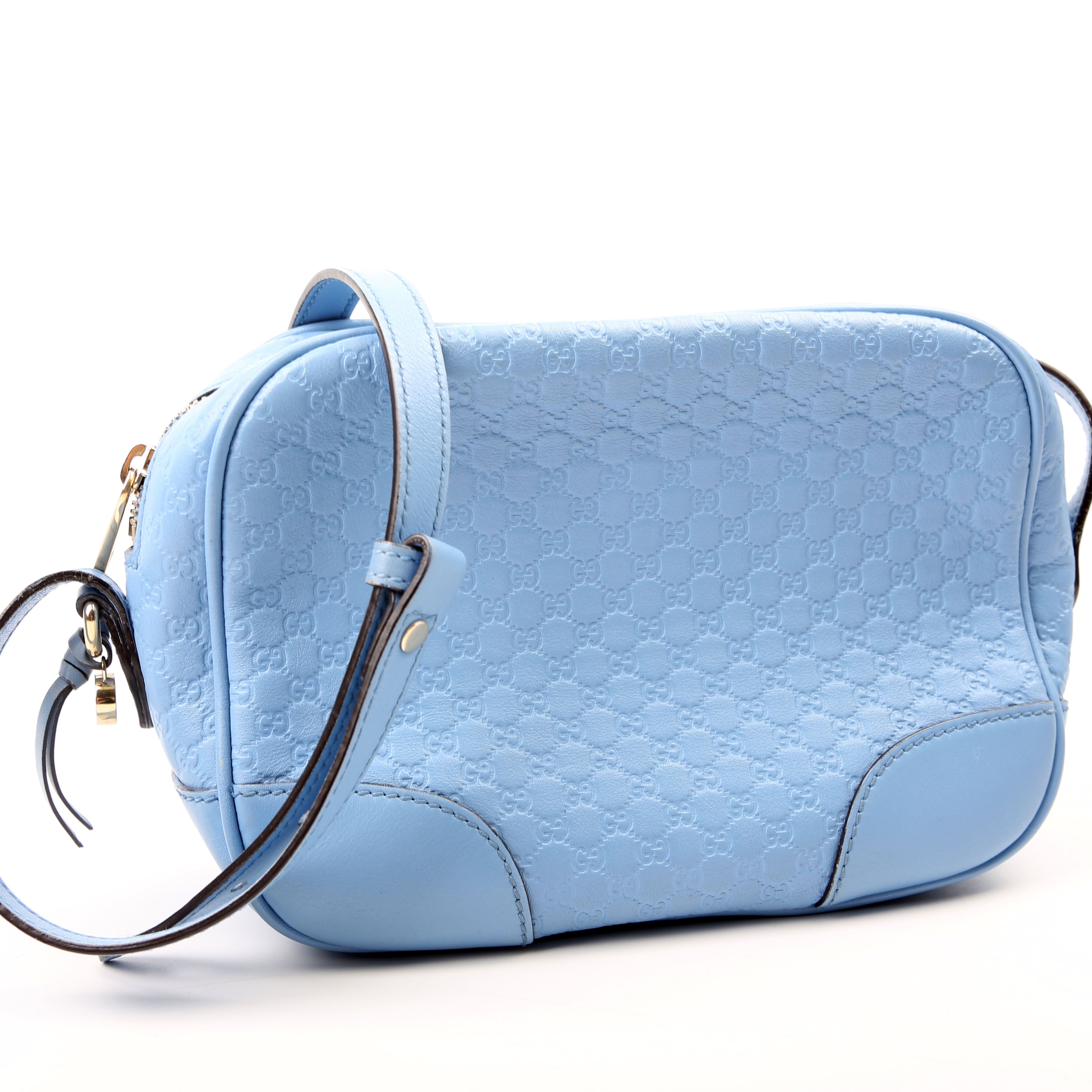 Bree Guccissima Crossbody Blue