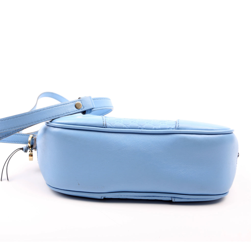 Bree Guccissima Crossbody Blue