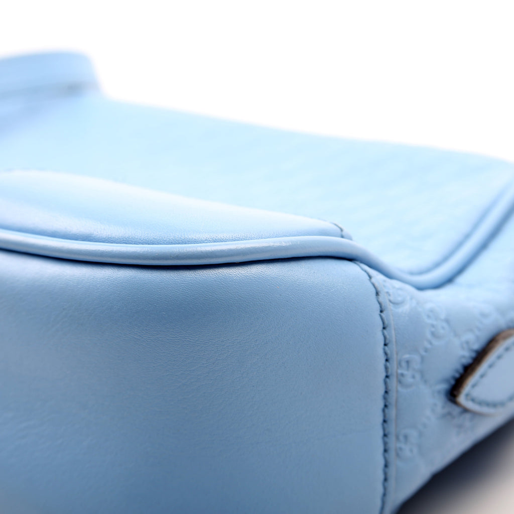 Bree Guccissima Crossbody Blue