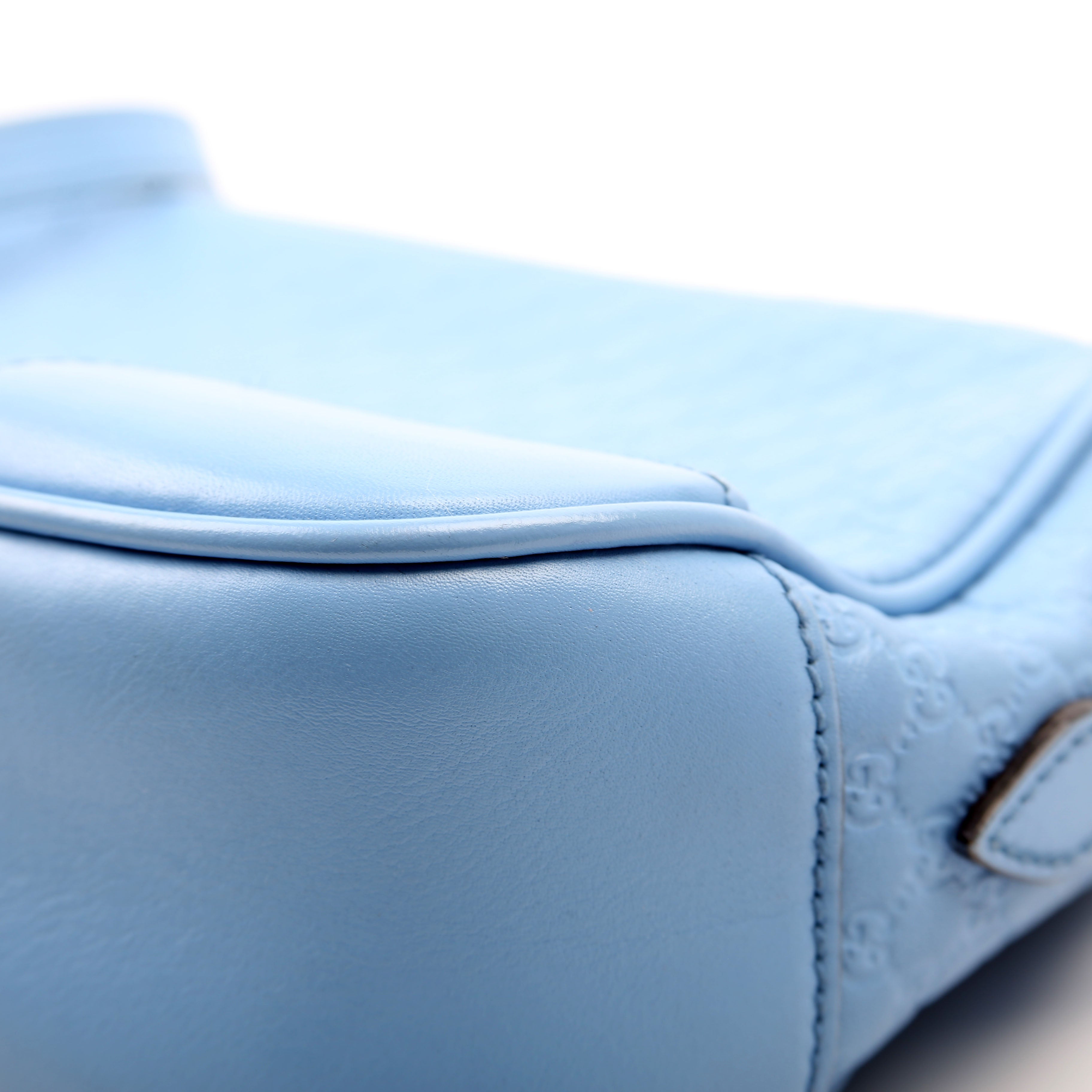 Bree Guccissima Crossbody Blue