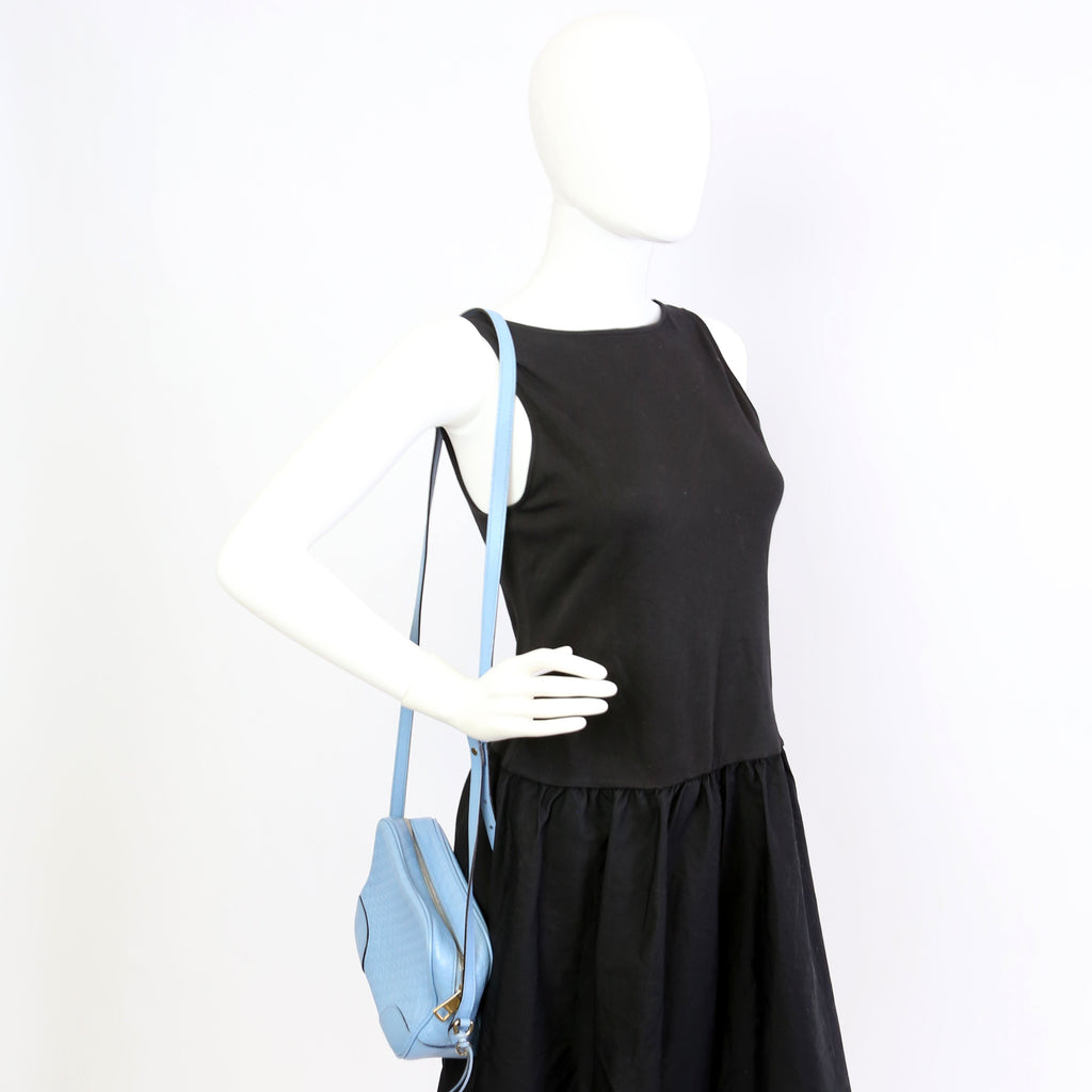Bree Guccissima Crossbody Blue