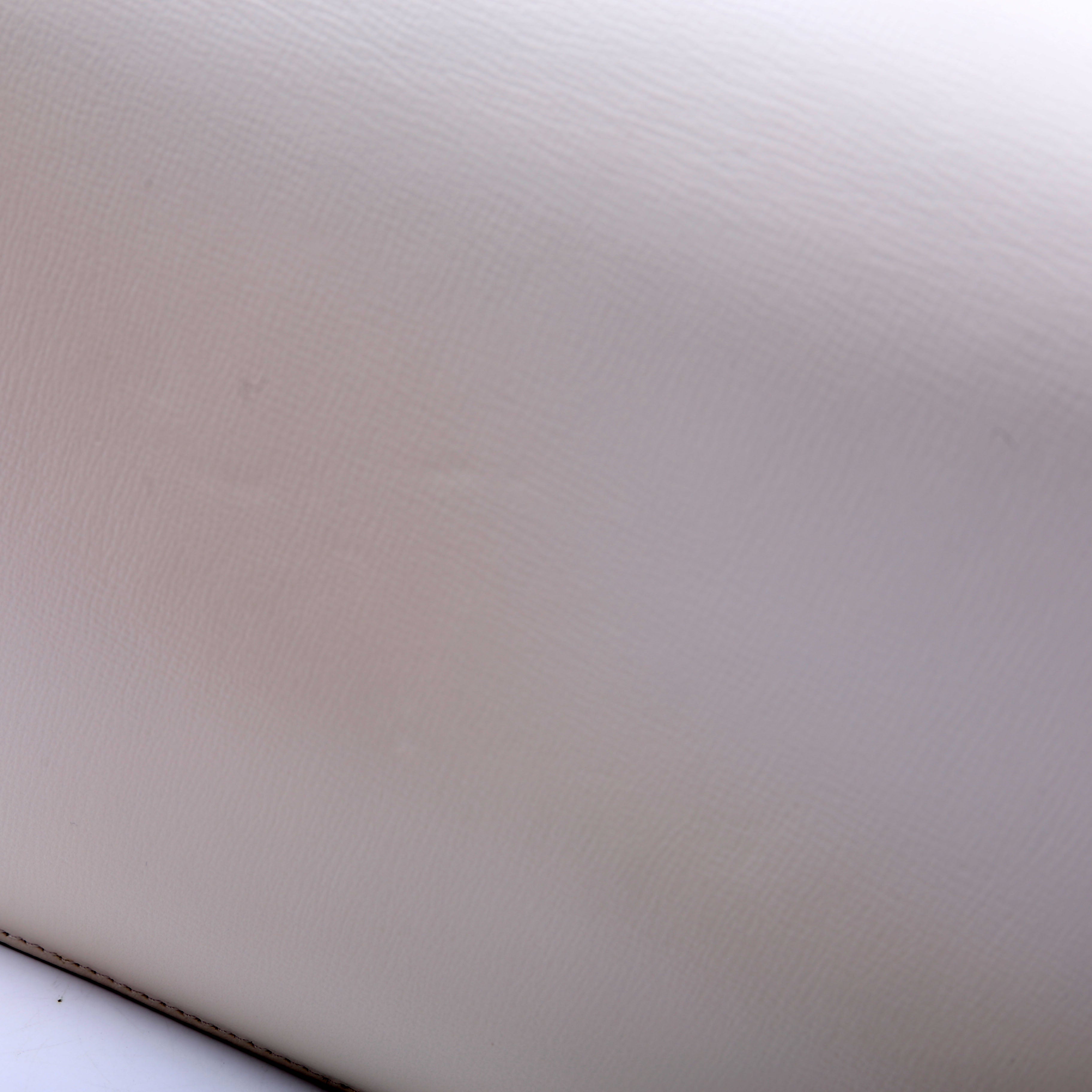 602204 Horsebit 1955 Leather Shoulder Bag White
