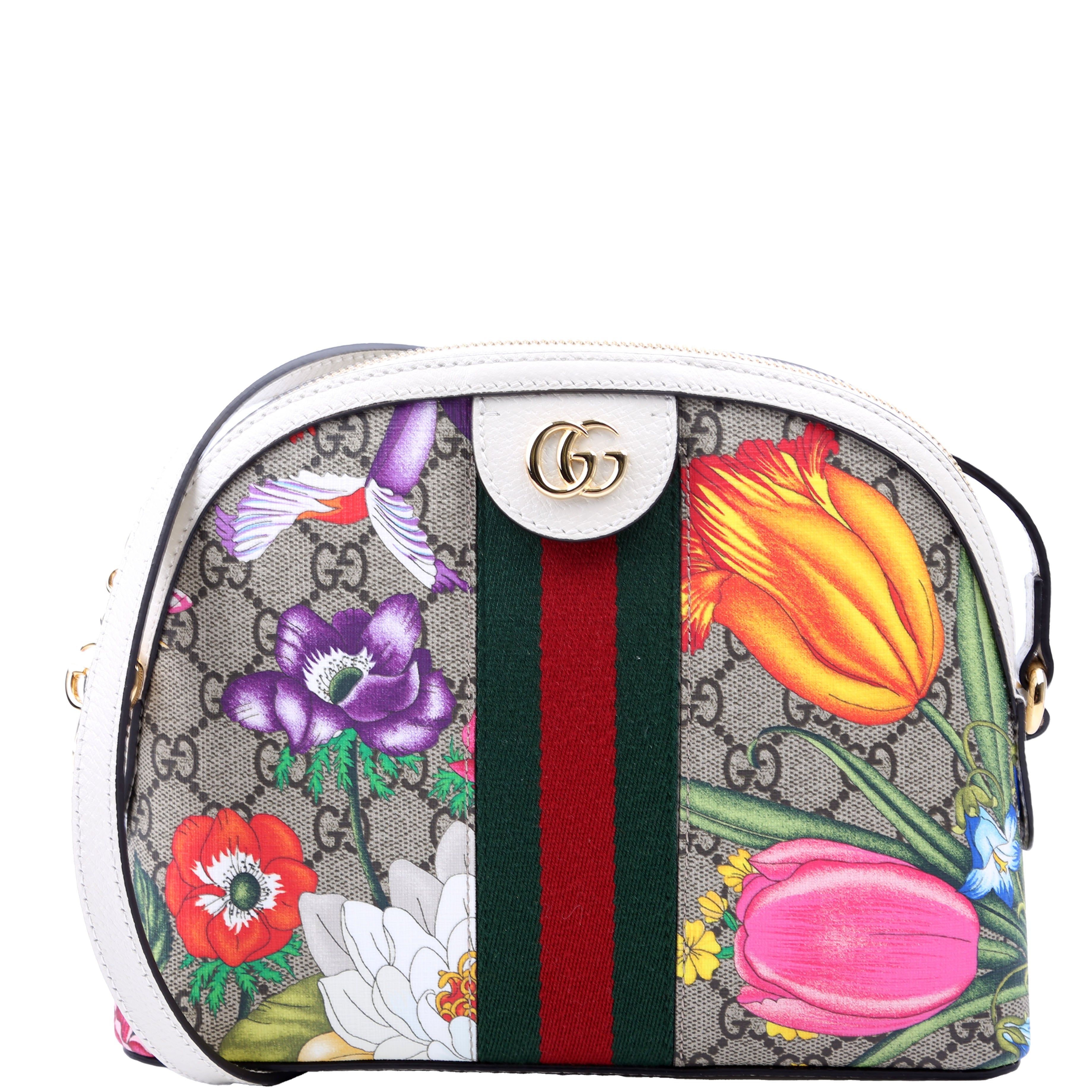 Gucci Ophidia GG Flora Small Crossbody