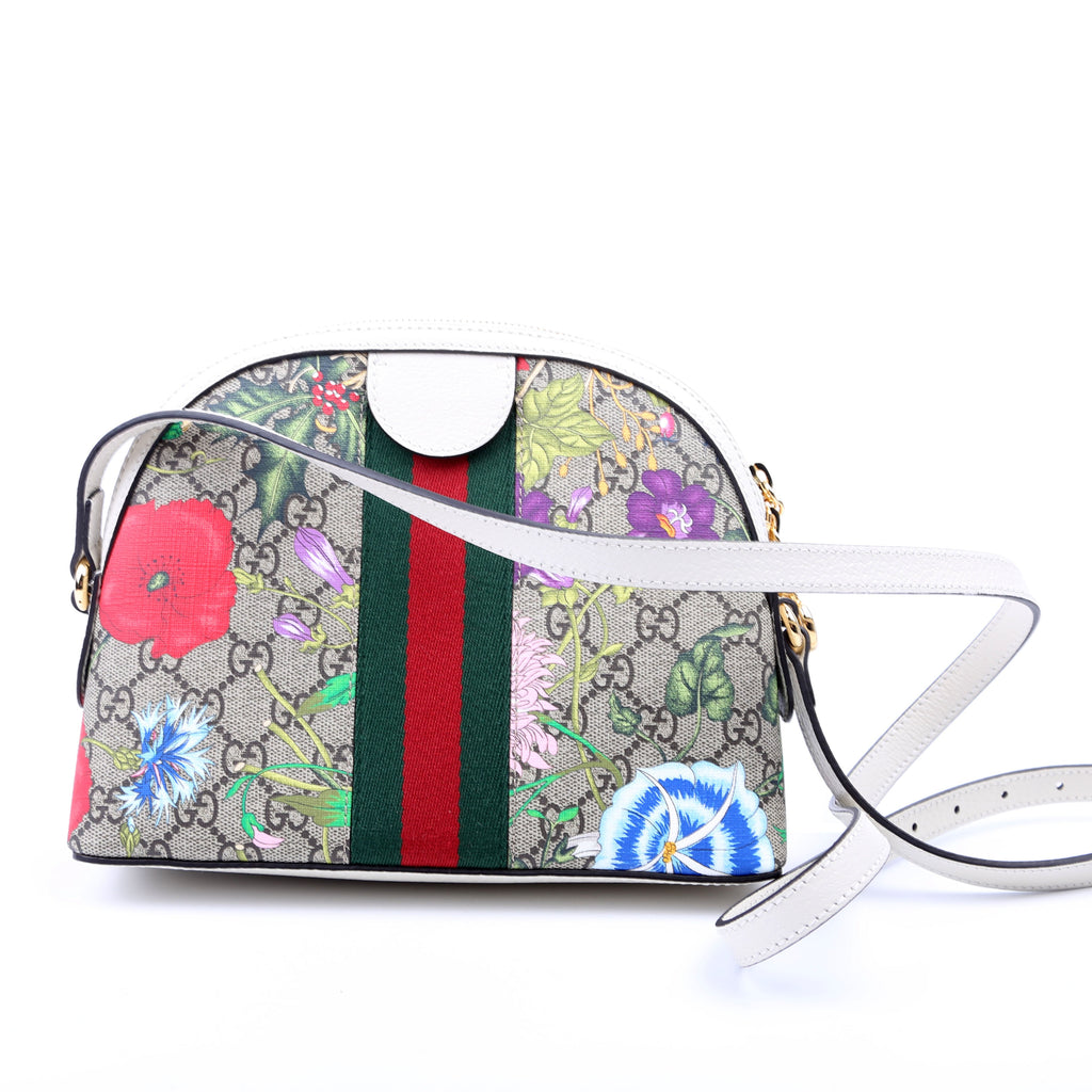 Gucci Ophidia GG Flora Small Crossbody