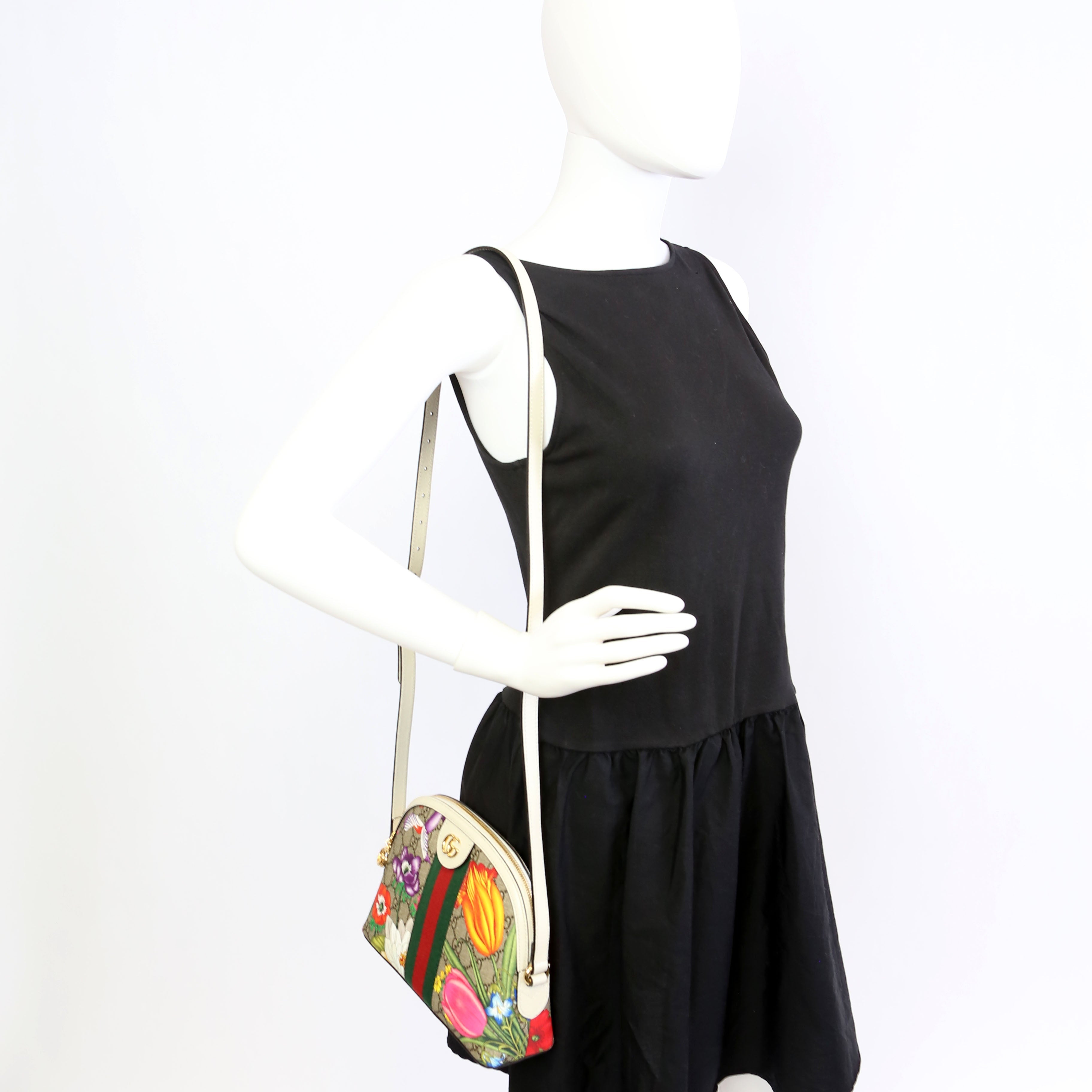 Gucci Ophidia GG Flora Small Crossbody