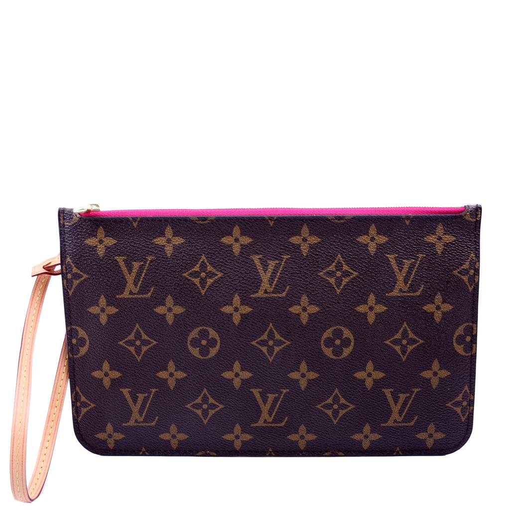 Pochette Only Monogram Neverfull Brown/Pink