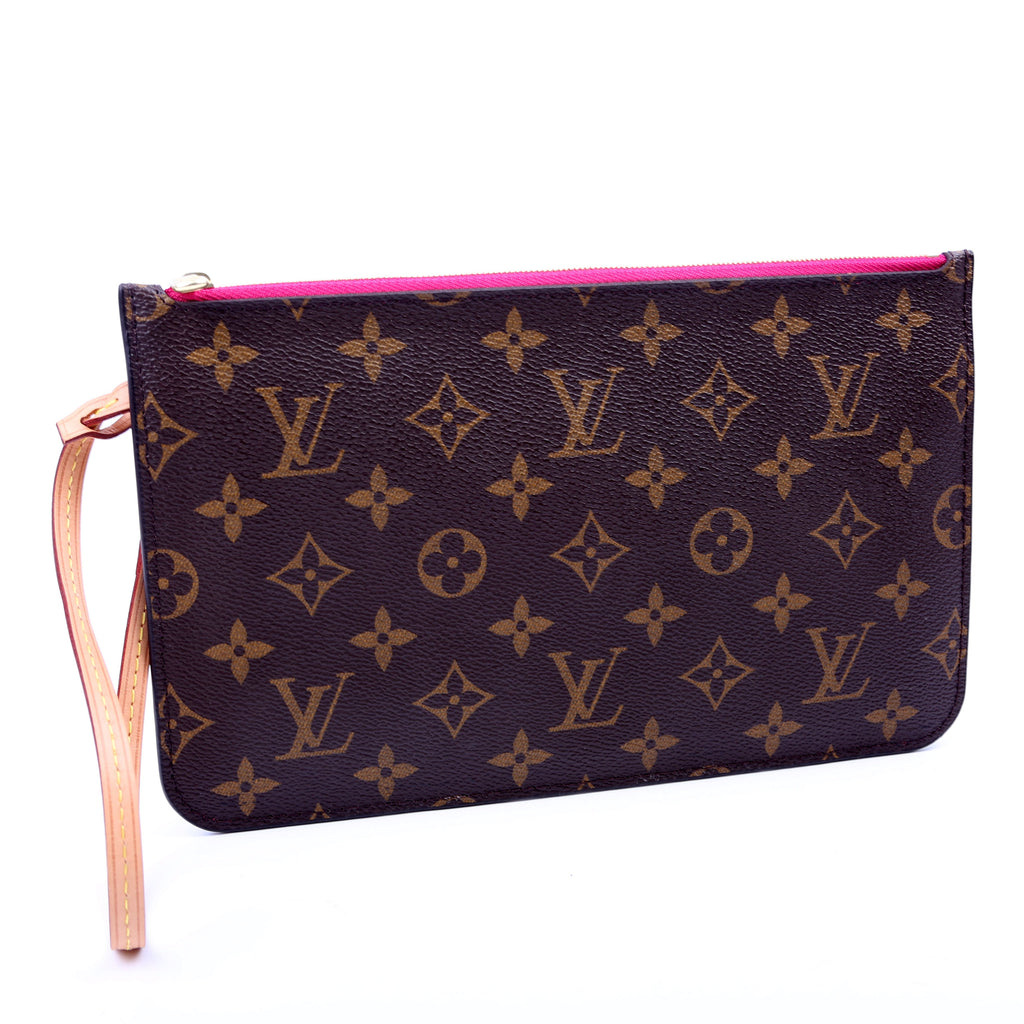 Pochette Only Monogram Neverfull Brown/Pink