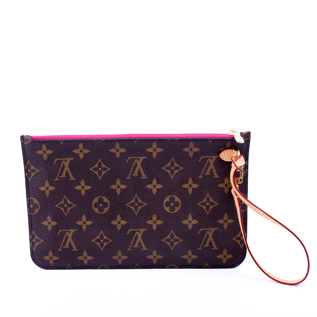 Pochette Only Monogram Neverfull Brown/Pink
