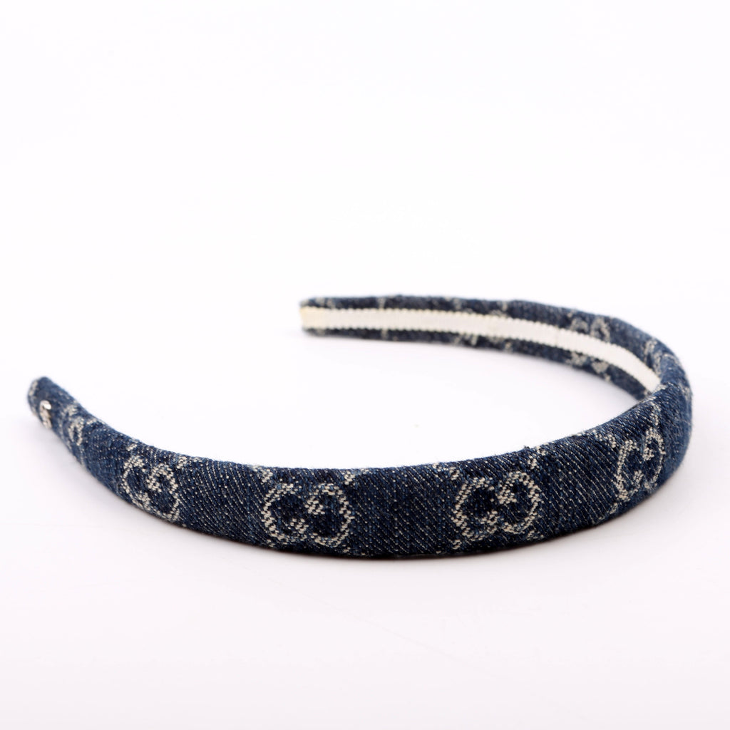 Headband GG Denim Navy