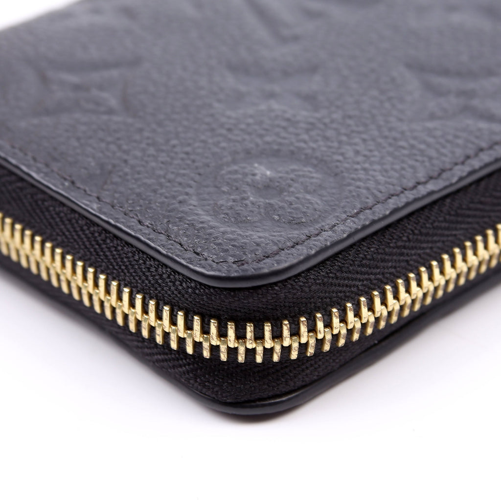 Clemence Wallet Empreinte Black