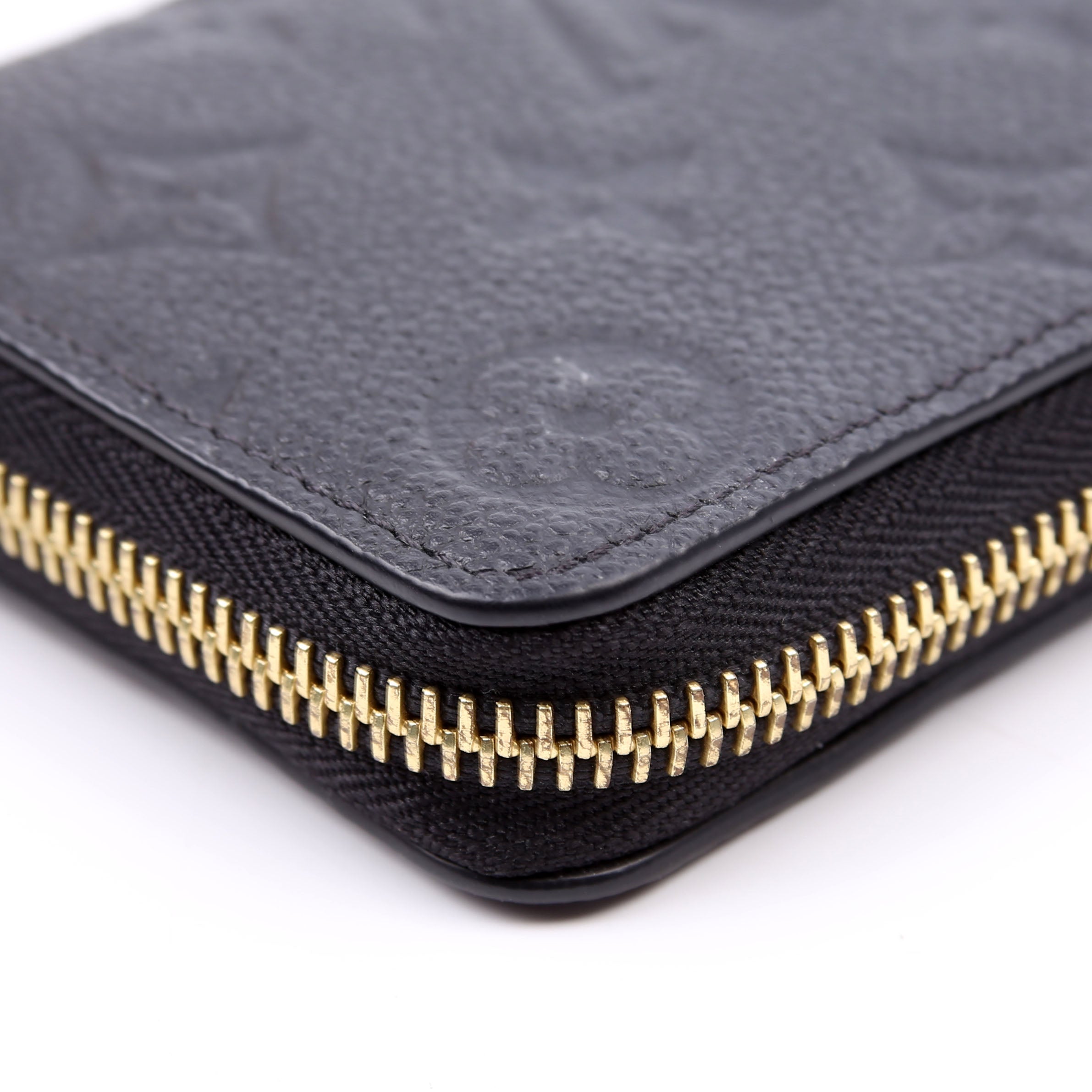 Clemence Wallet Empreinte Black
