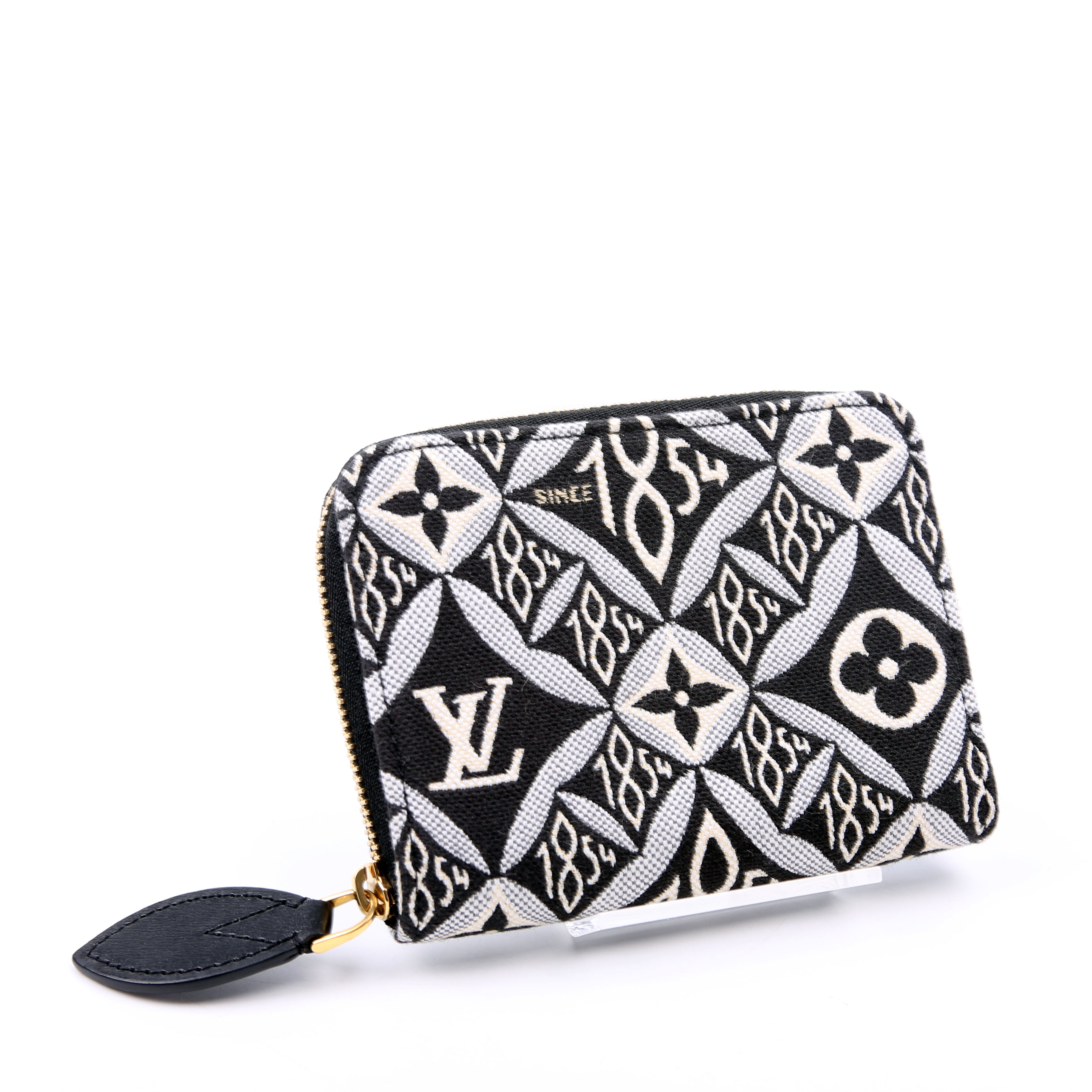 Zippy Coin Purse 1854 Jacquard White/Black