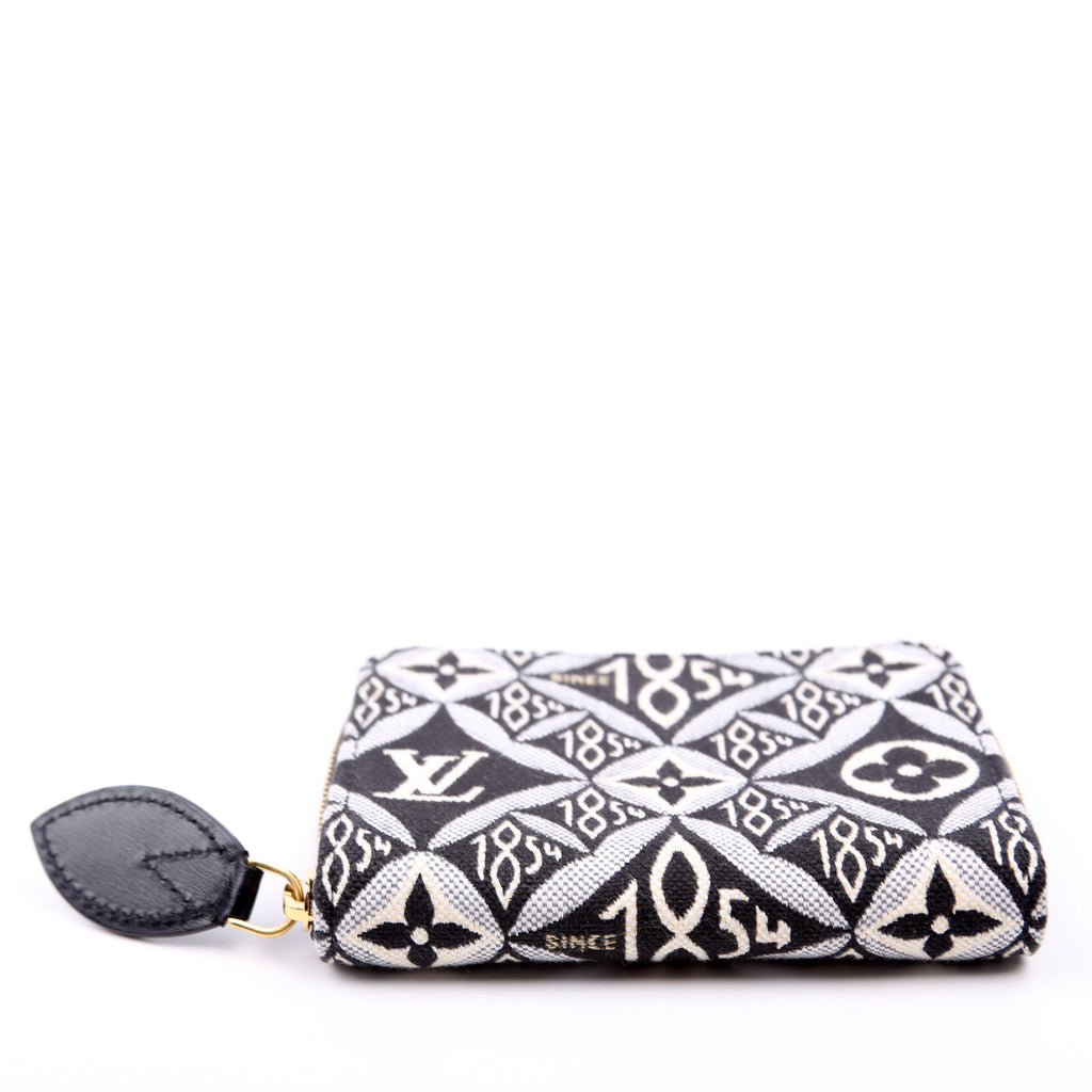 Zippy Coin Purse 1854 Jacquard White/Black