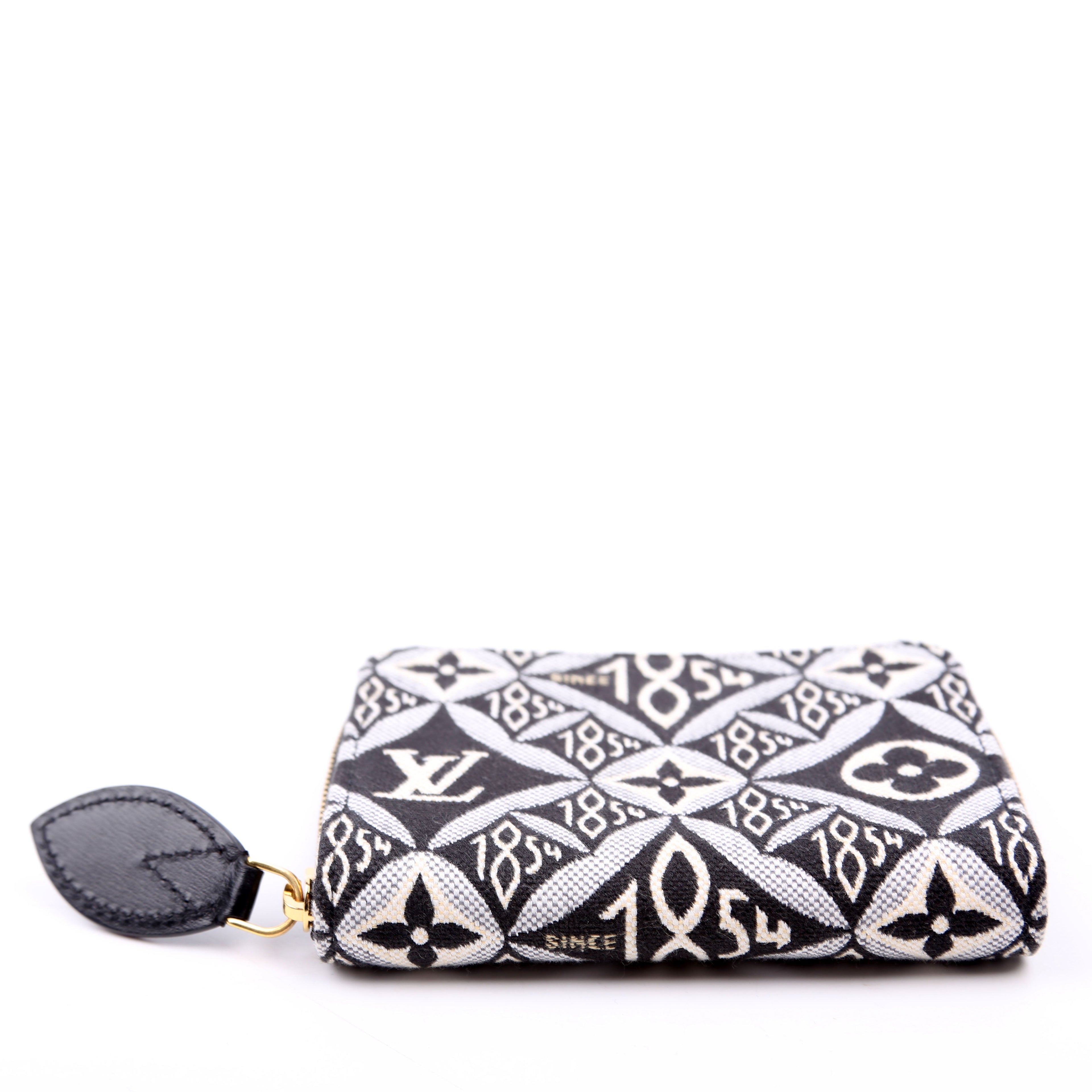 Zippy Coin Purse 1854 Jacquard White/Black