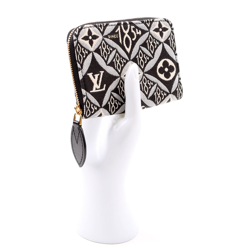 Zippy Coin Purse 1854 Jacquard White/Black