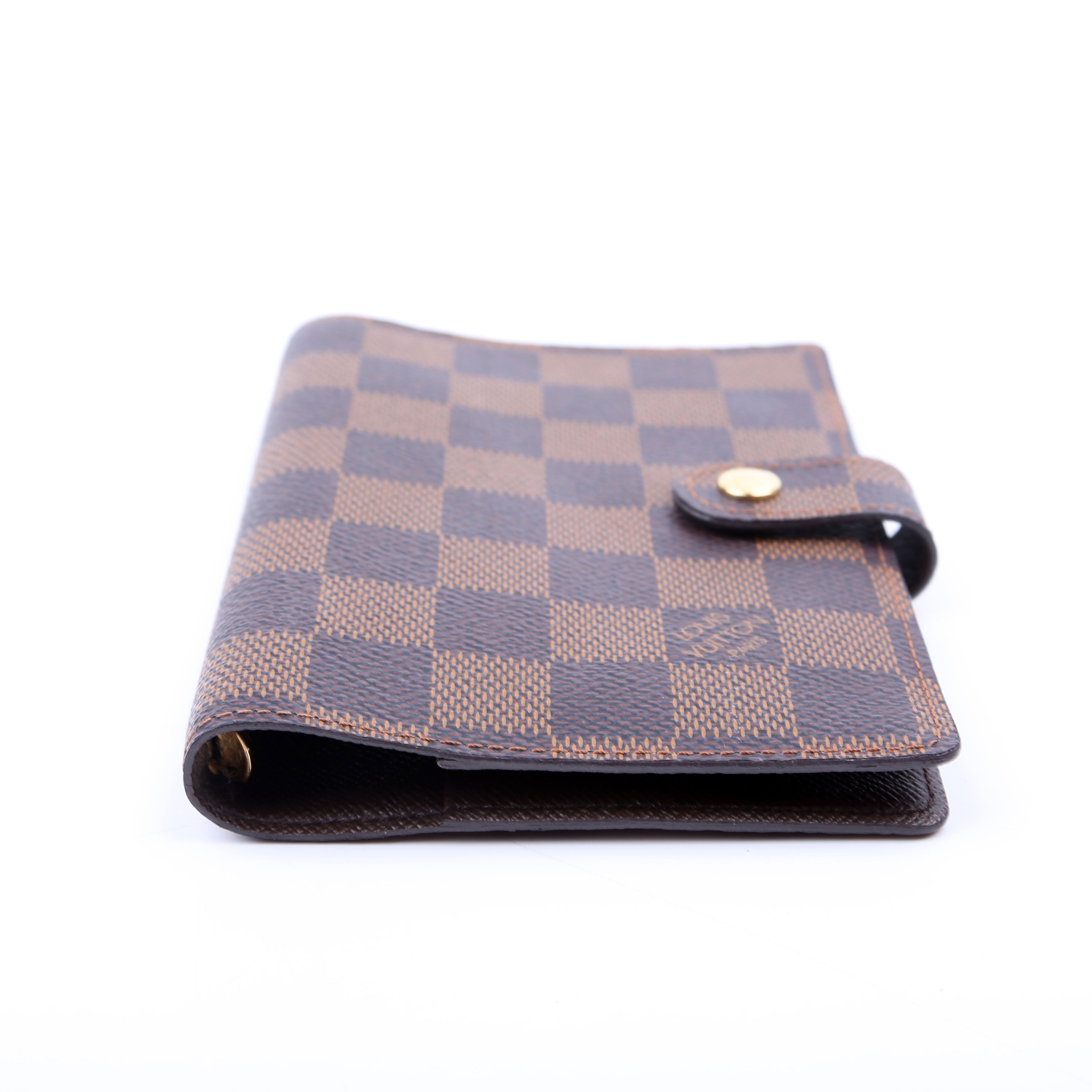 Agenda Small Ring Damier Ebene