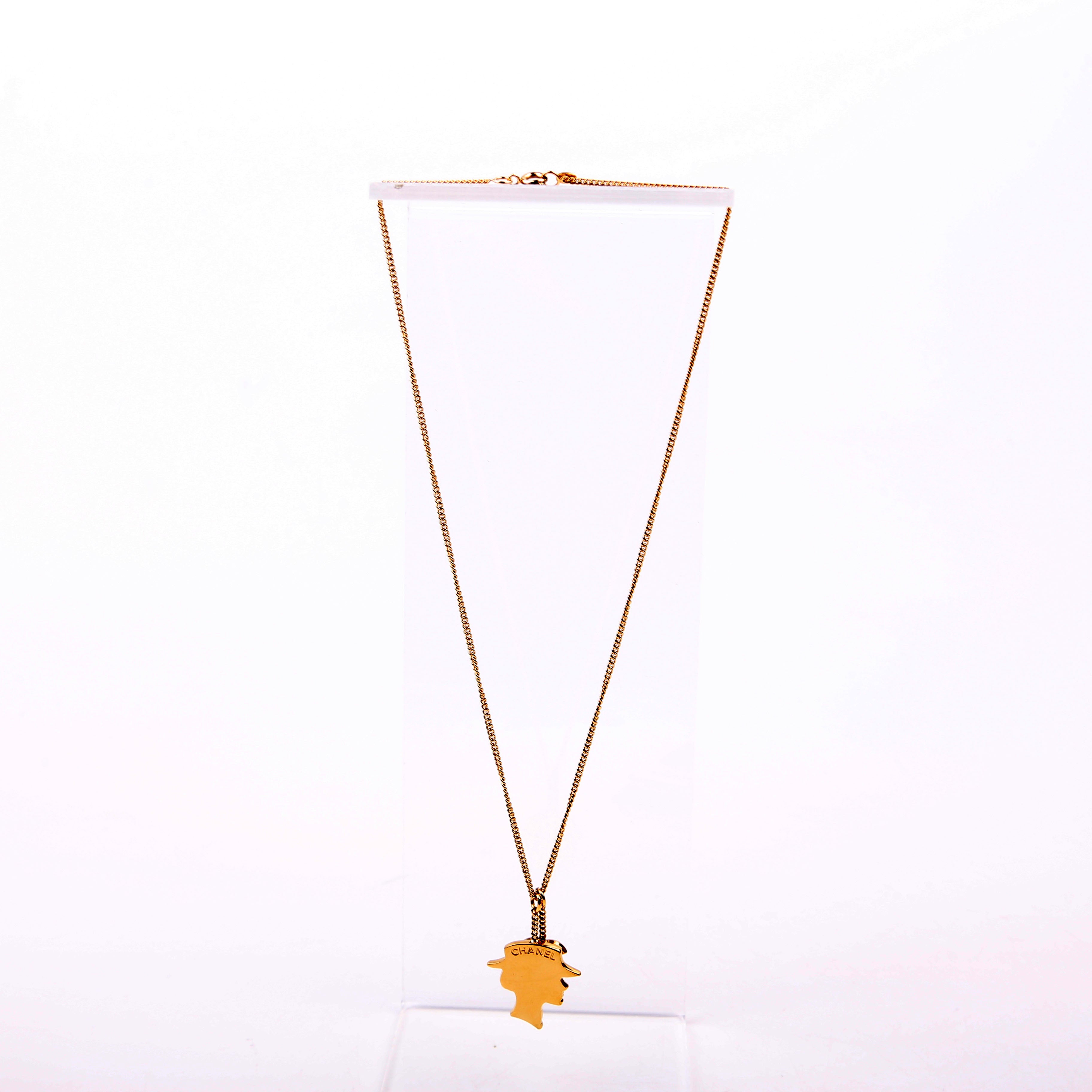 Coco Mademoiselle Pendant Necklace Gold