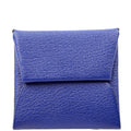 Basita Change Purse Chevre Leather Blue